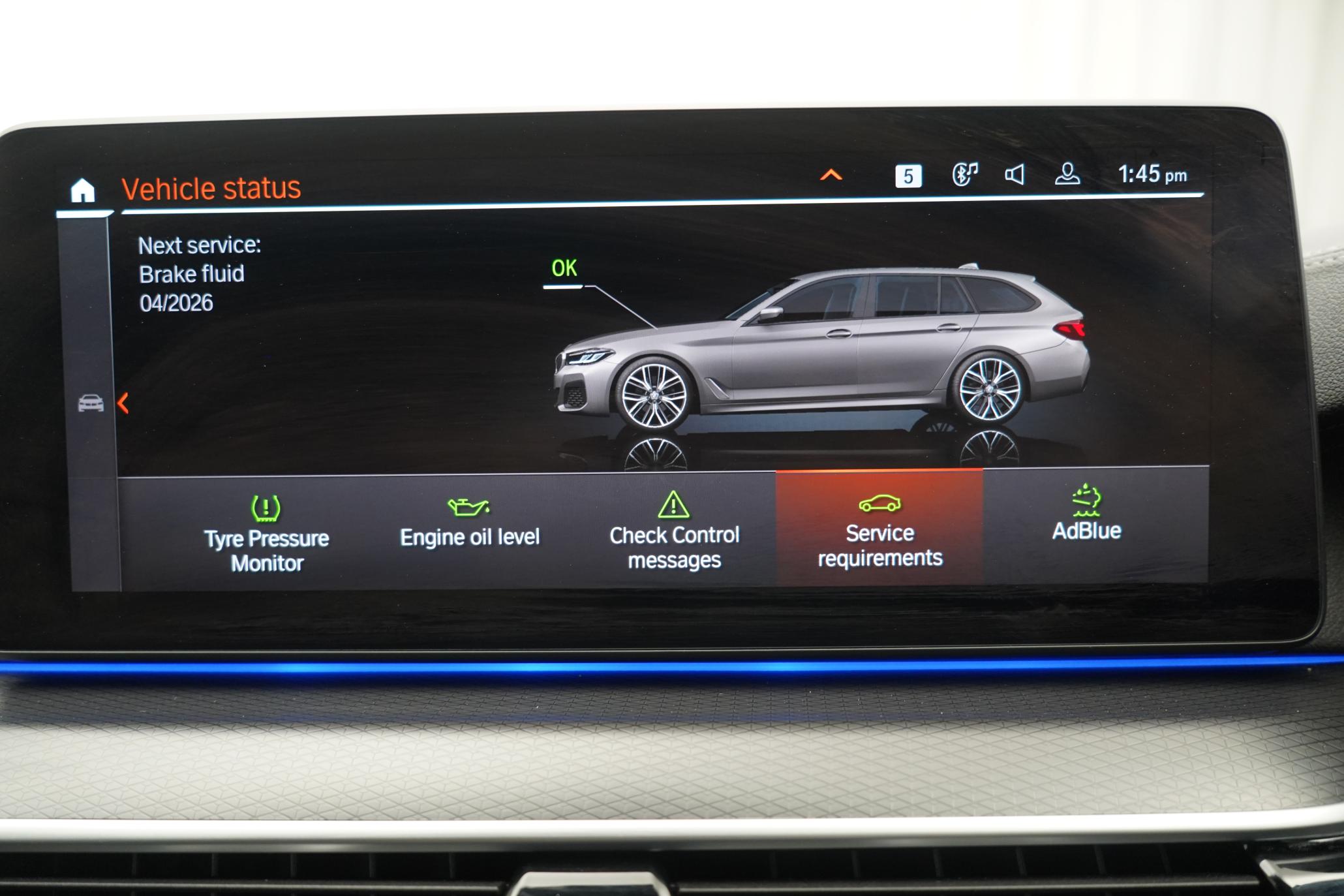 BMW 5 Series 2.0 520d MHT M Sport Touring 5dr Diesel Hybrid Steptronic Euro 6 (s/s) (190 ps)