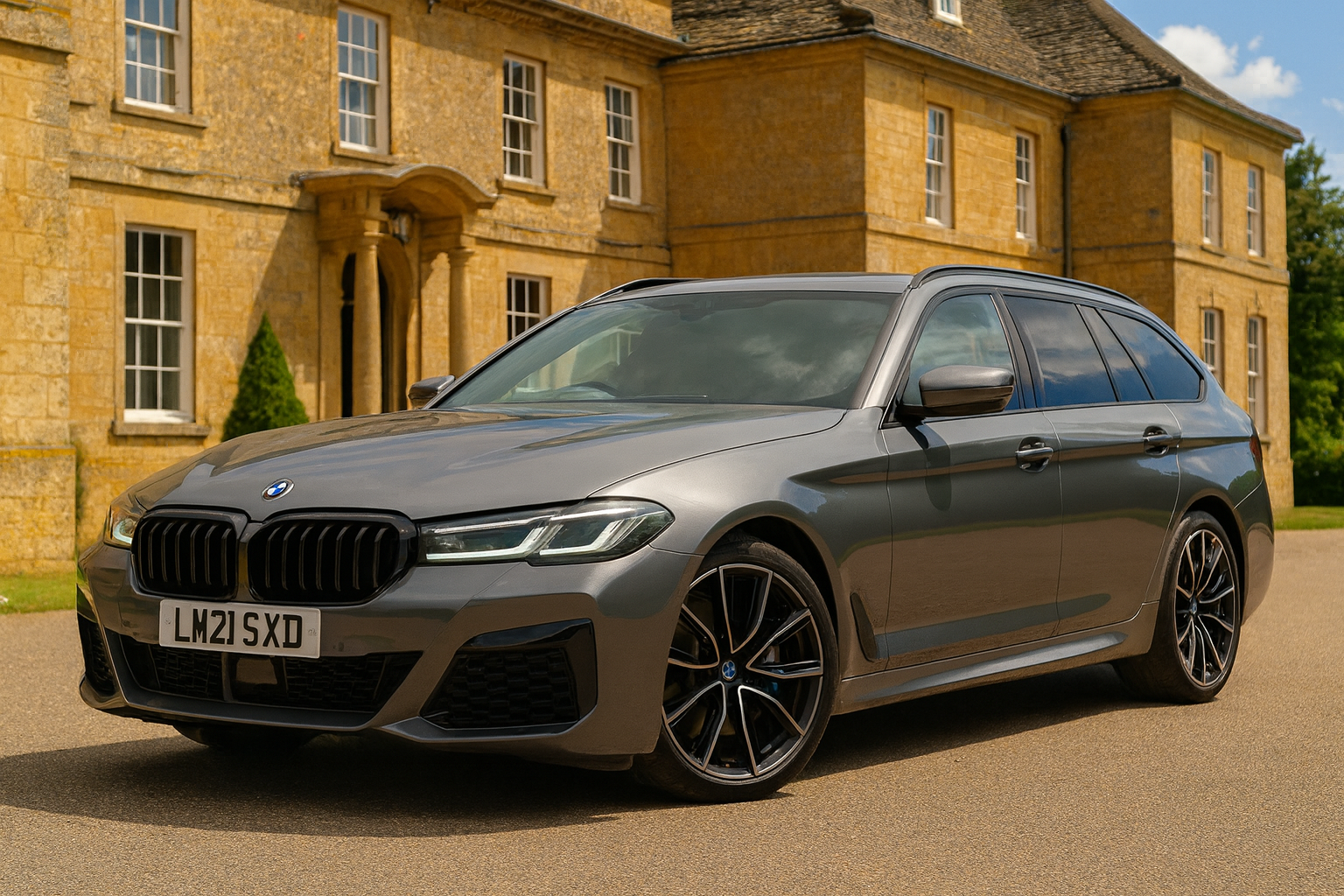 BMW 5 Series 2.0 520d MHT M Sport Touring 5dr Diesel Hybrid Steptronic Euro 6 (s/s) (190 ps)