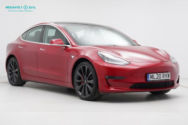 Tesla Model 3 (Dual Motor) Performance Saloon 4dr Electric Auto 4WDE (Performance Upgrade) (449 bhp)