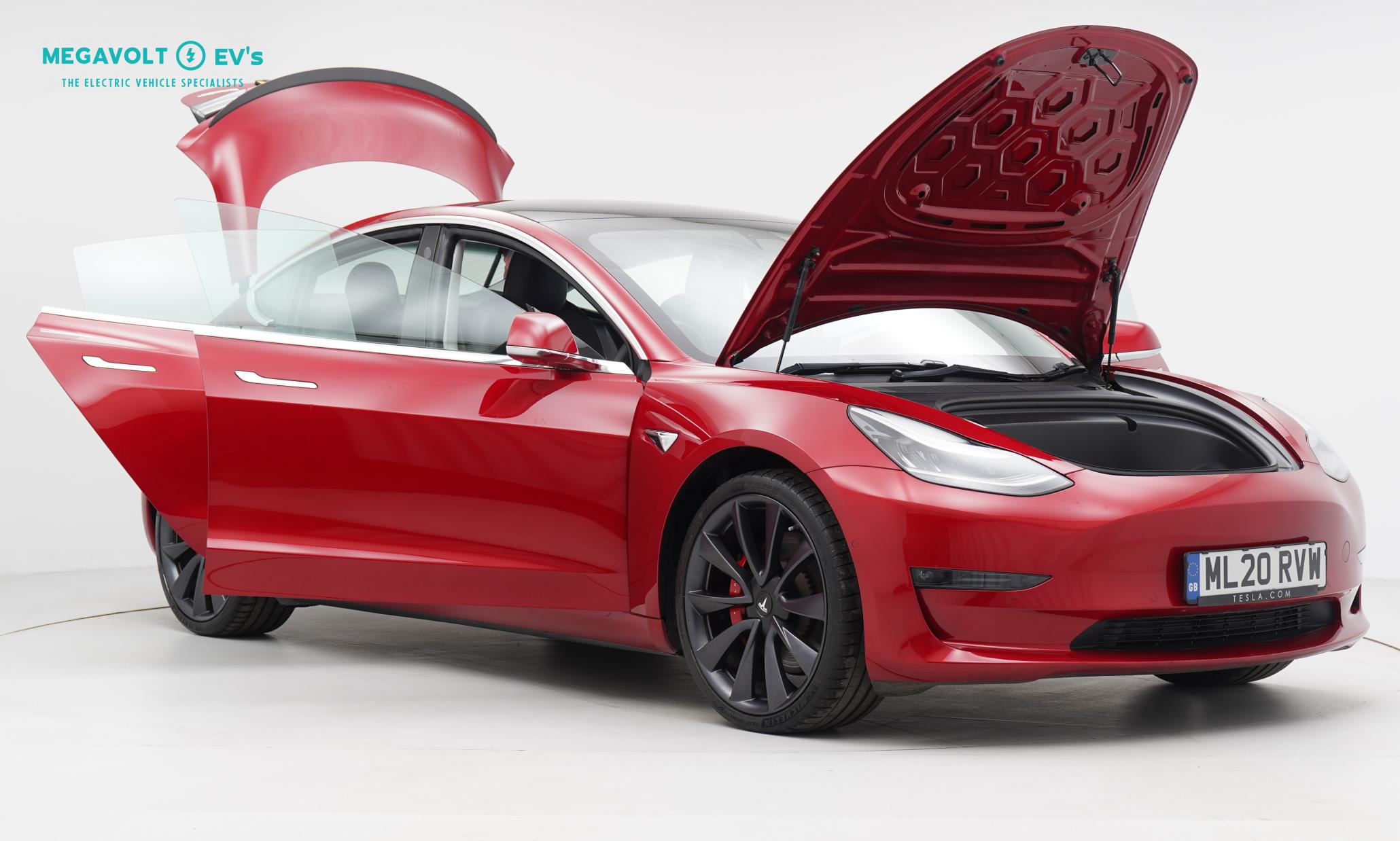 Tesla Model 3 (Dual Motor) Performance Saloon 4dr Electric Auto 4WDE (Performance Upgrade) (449 bhp)