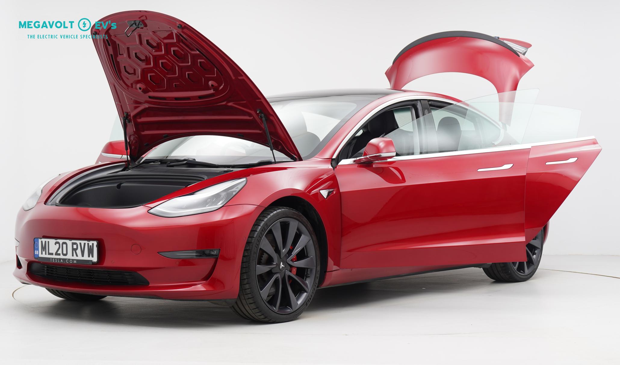 Tesla Model 3 (Dual Motor) Performance Saloon 4dr Electric Auto 4WDE (Performance Upgrade) (449 bhp)