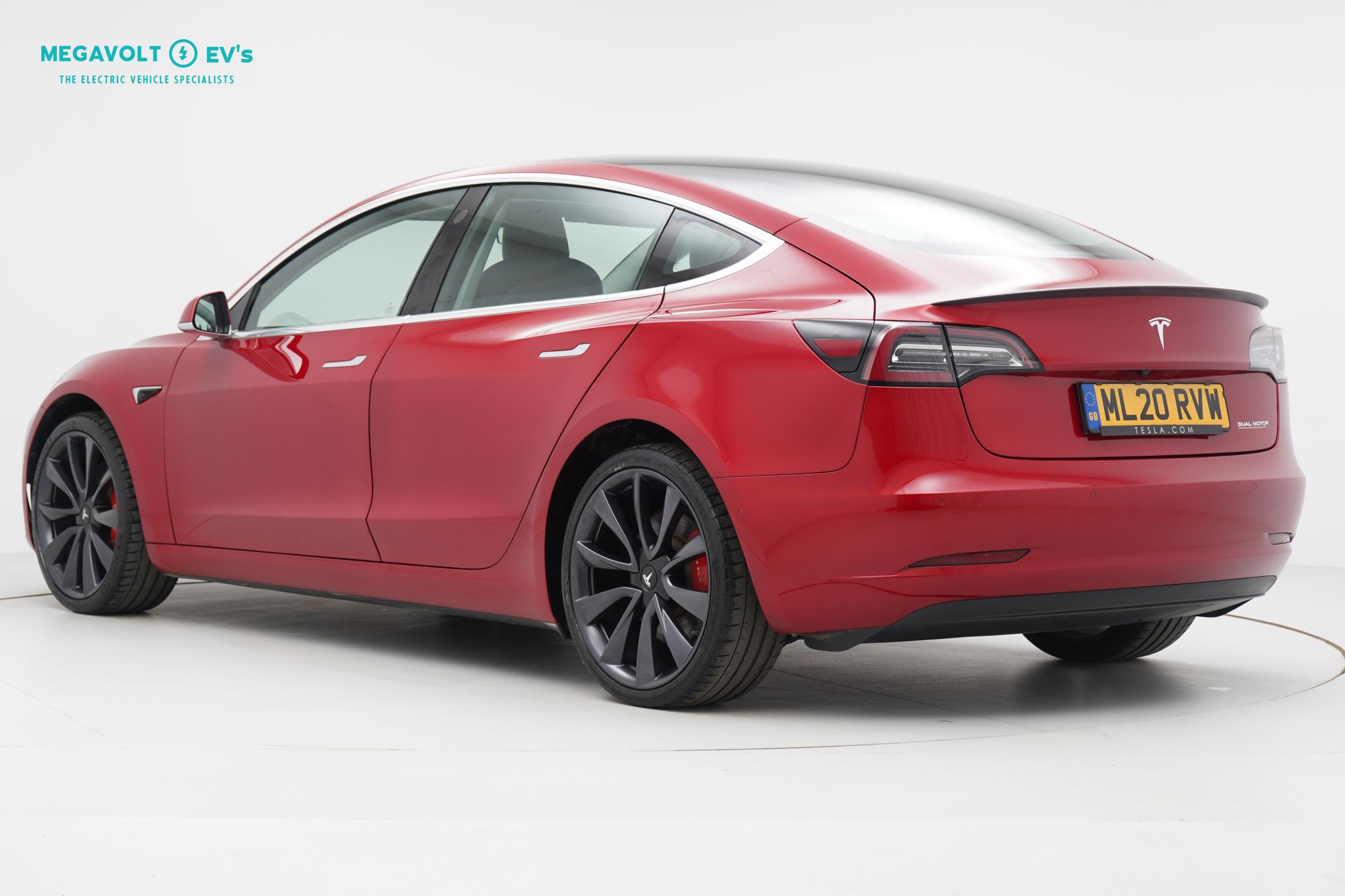 Tesla Model 3 (Dual Motor) Performance Saloon 4dr Electric Auto 4WDE (Performance Upgrade) (449 bhp)