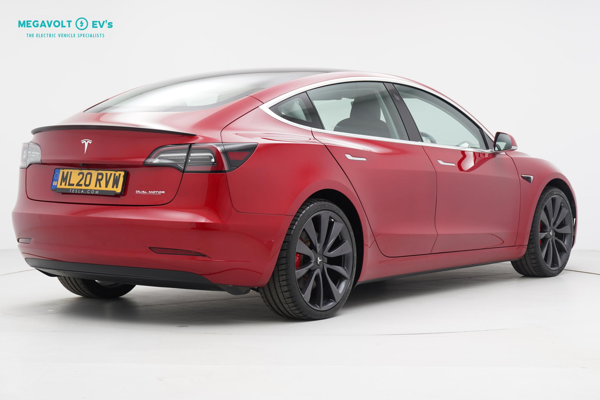 Tesla Model 3 (Dual Motor) Performance Saloon 4dr Electric Auto 4WDE (Performance Upgrade) (449 bhp)