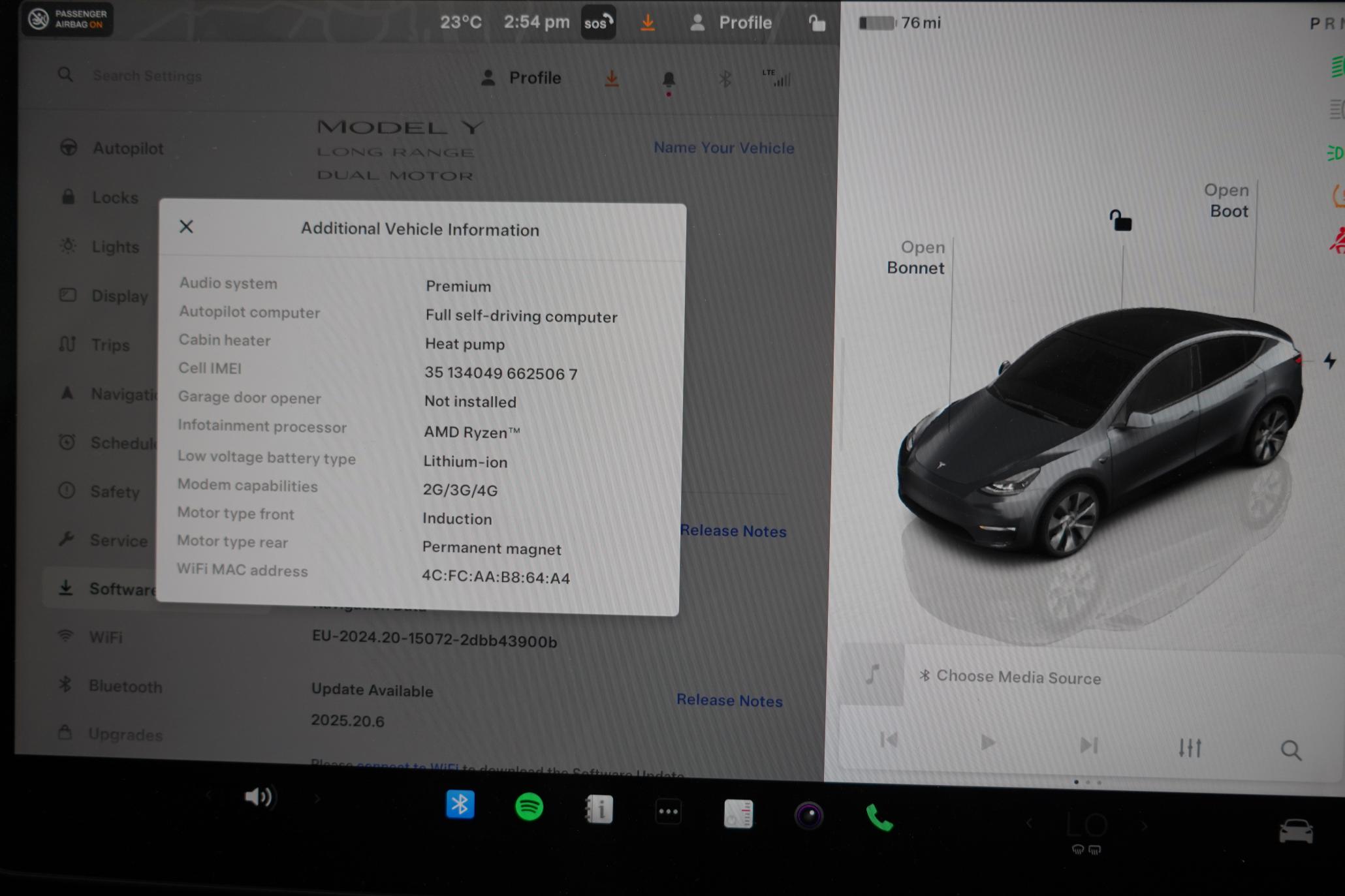 Tesla Model Y (Dual Motor) Long Range SUV 5dr Electric Auto 4WDE (384 bhp)