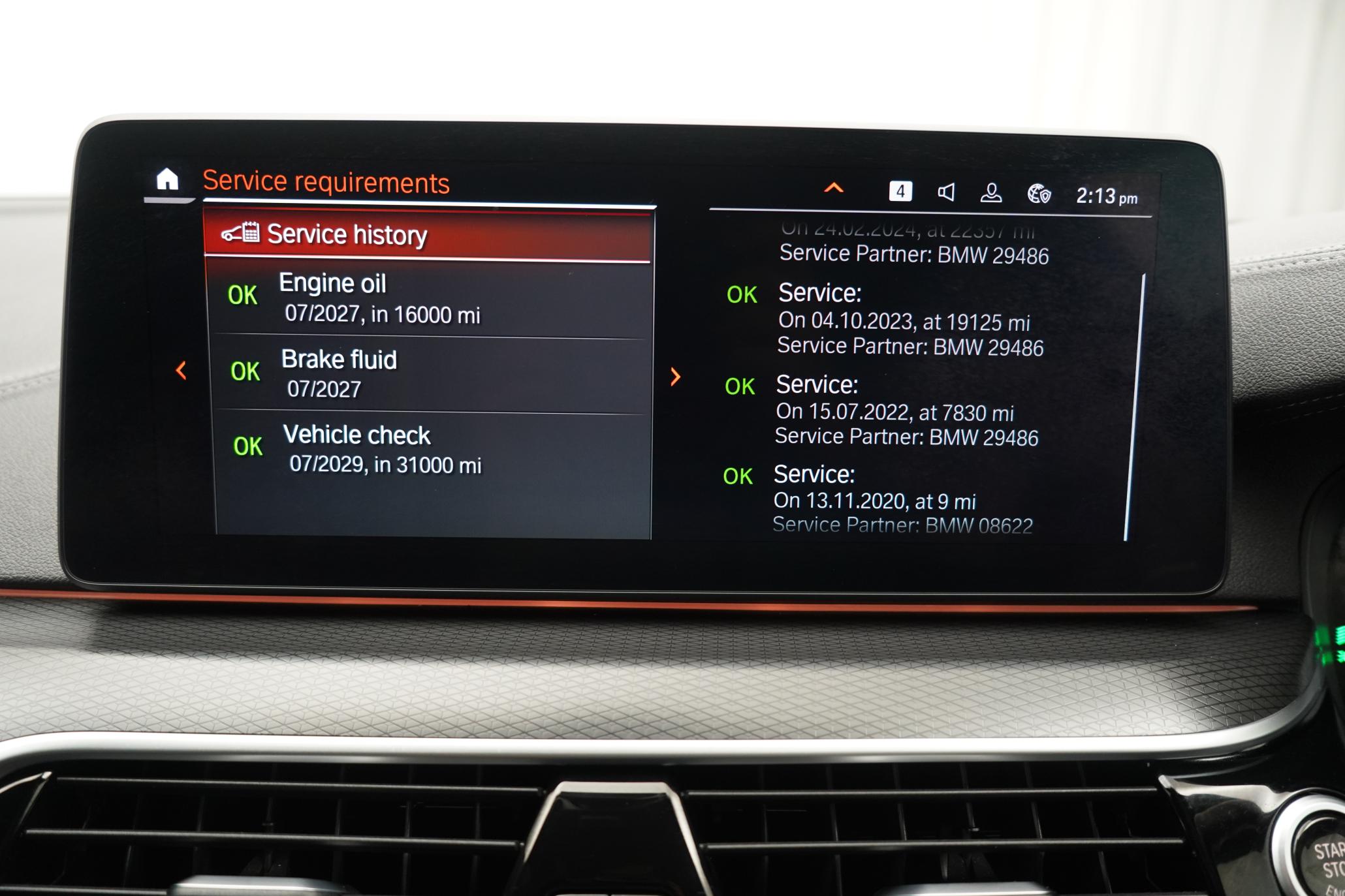 BMW 5 Series 2.0 520d MHT M Sport Touring 5dr Diesel Hybrid Steptronic Euro 6 (s/s) (190 ps)