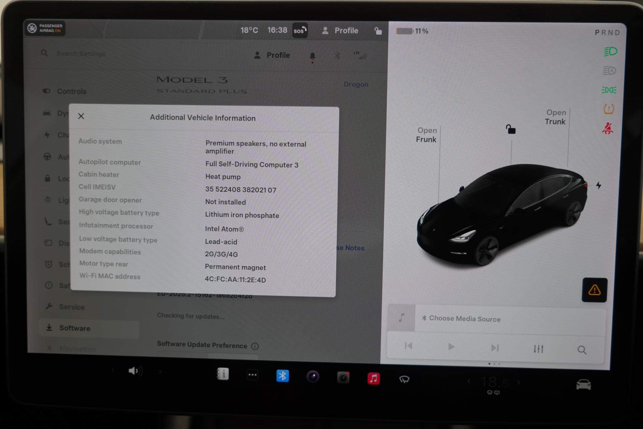 Tesla Model 3 Standard Range Plus Saloon 4dr Electric Auto RWD (241 bhp)