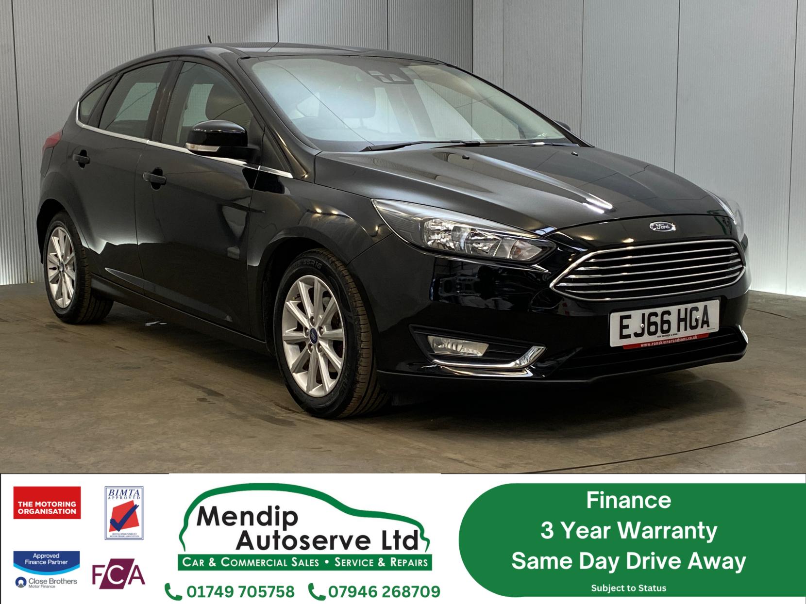 Ford Focus 1.5 TDCi Titanium Hatchback 5dr Diesel Manual Euro 6 (s/s) (120 ps)