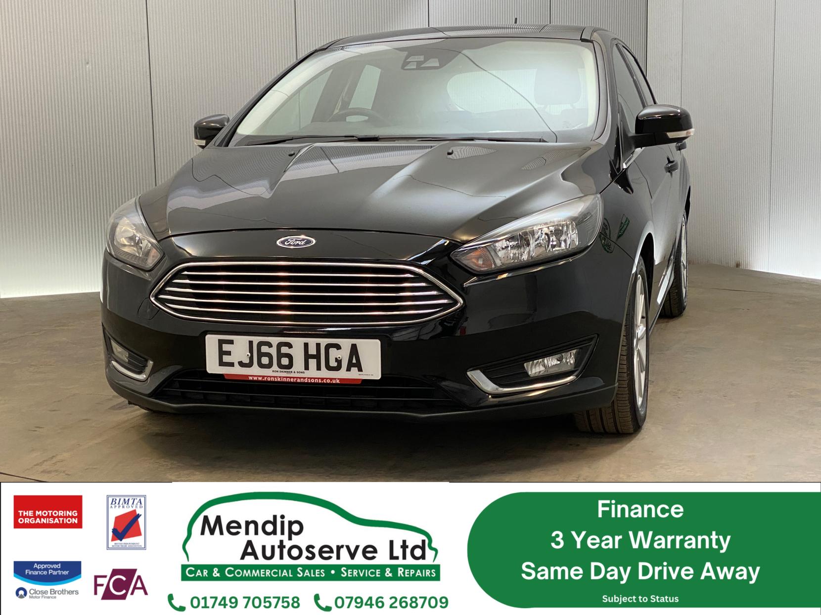 Ford Focus 1.5 TDCi Titanium Hatchback 5dr Diesel Manual Euro 6 (s/s) (120 ps)