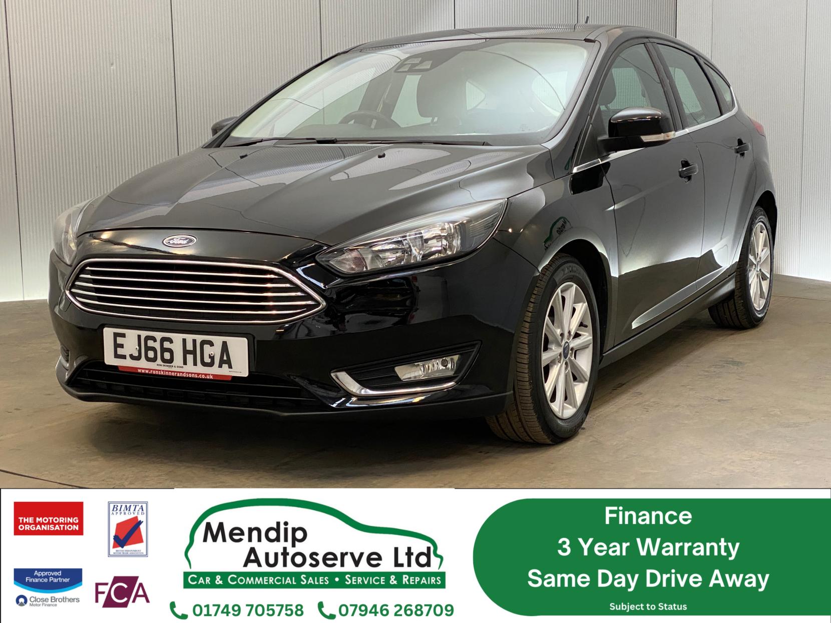 Ford Focus 1.5 TDCi Titanium Hatchback 5dr Diesel Manual Euro 6 (s/s) (120 ps)