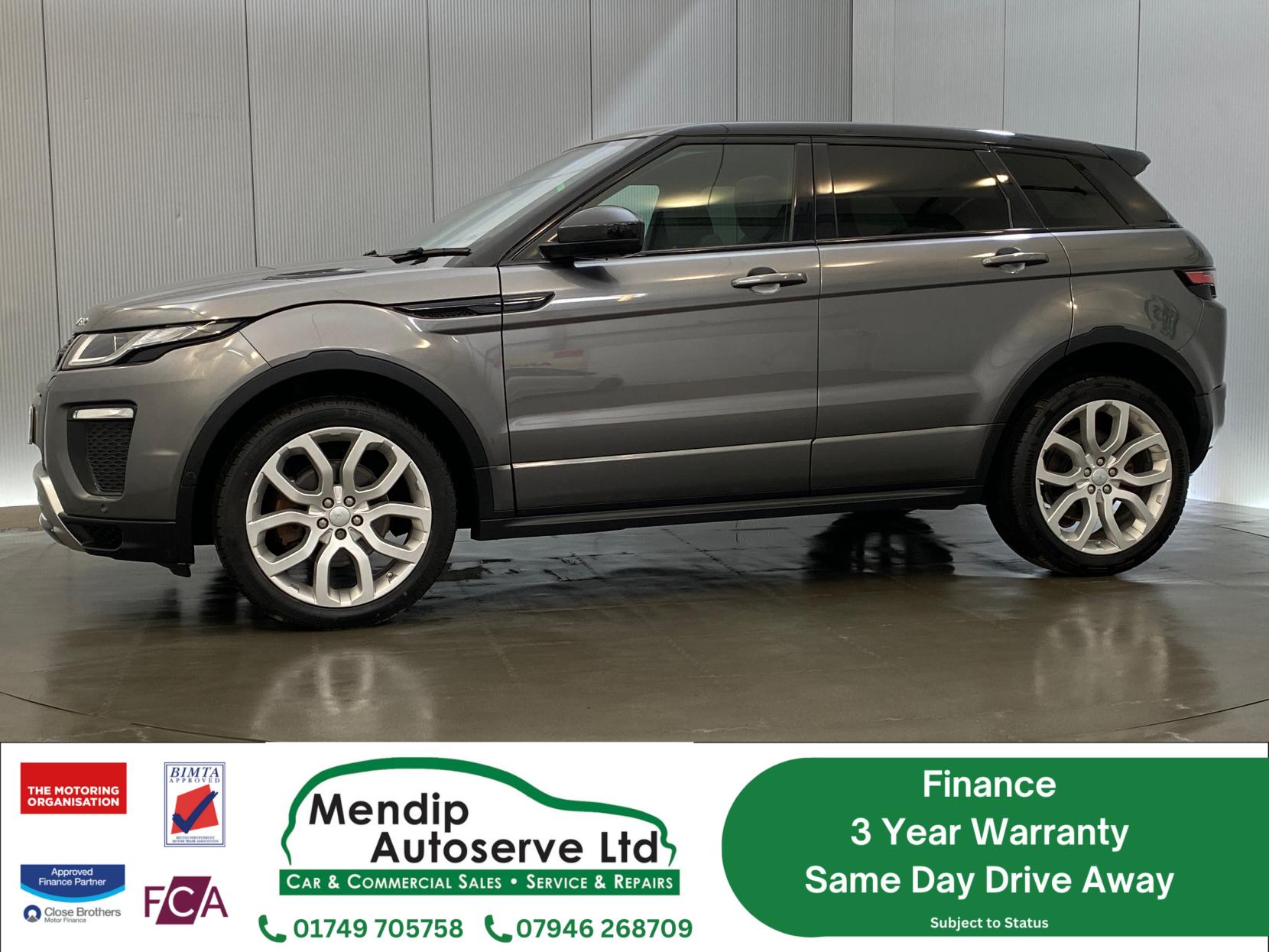 Land Rover Range Rover Evoque 2.0 TD4 HSE Dynamic SUV 5dr Diesel Auto 4WD Euro 6 (s/s) (180 ps)