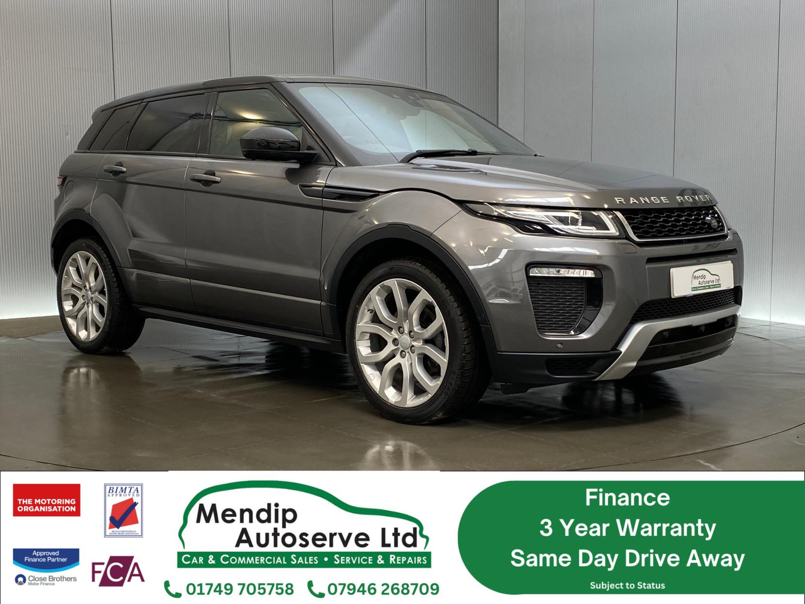 Land Rover Range Rover Evoque 2.0 TD4 HSE Dynamic SUV 5dr Diesel Auto 4WD Euro 6 (s/s) (180 ps)
