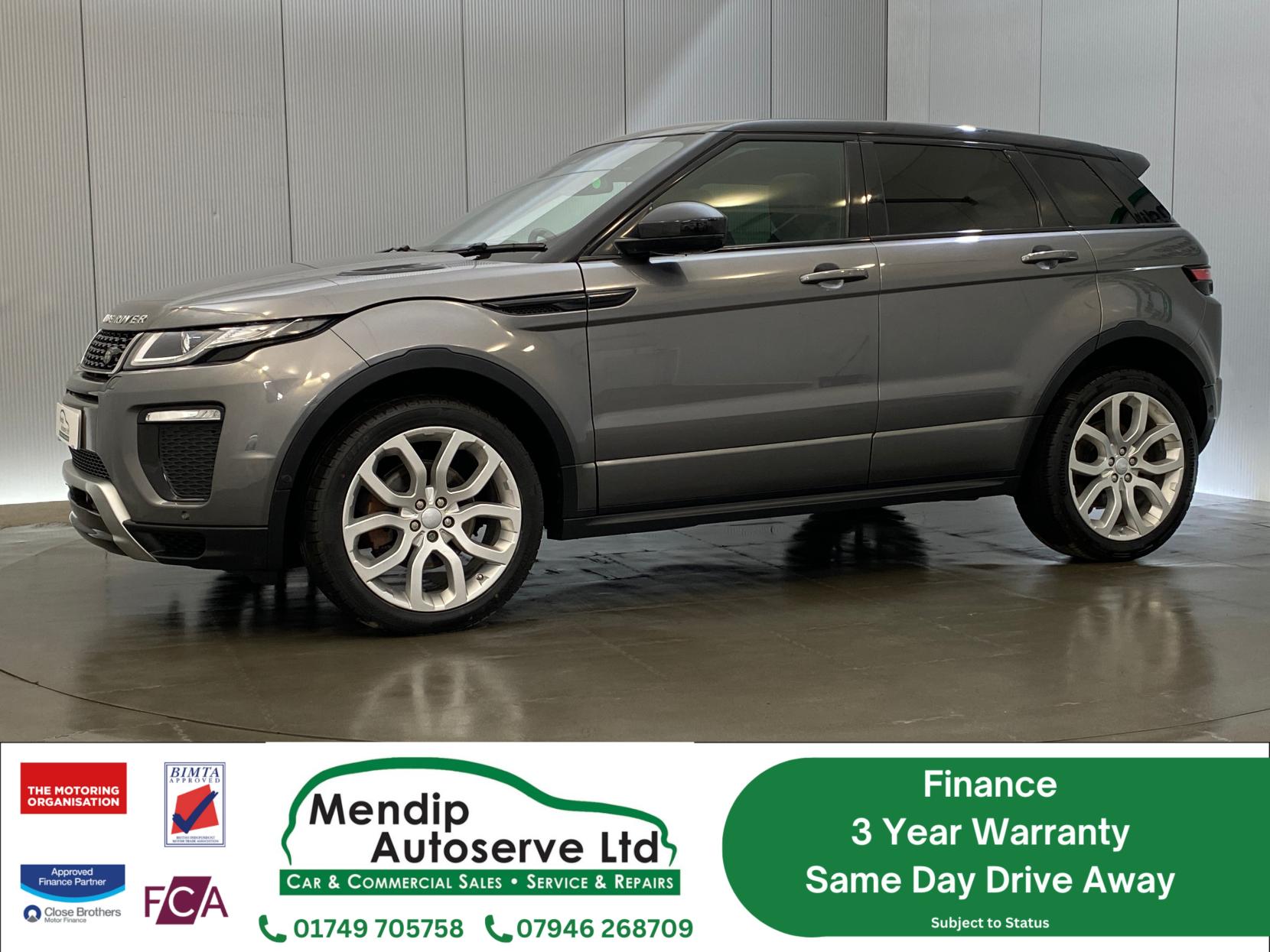 Land Rover Range Rover Evoque 2.0 TD4 HSE Dynamic SUV 5dr Diesel Auto 4WD Euro 6 (s/s) (180 ps)