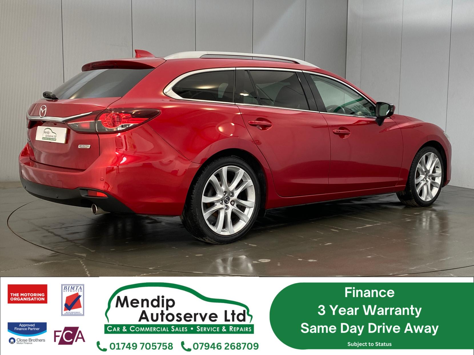 Mazda Mazda6 2.2 SKYACTIV-D Sport Nav Tourer 5dr Diesel Manual Euro 6 (s/s) (150 ps)