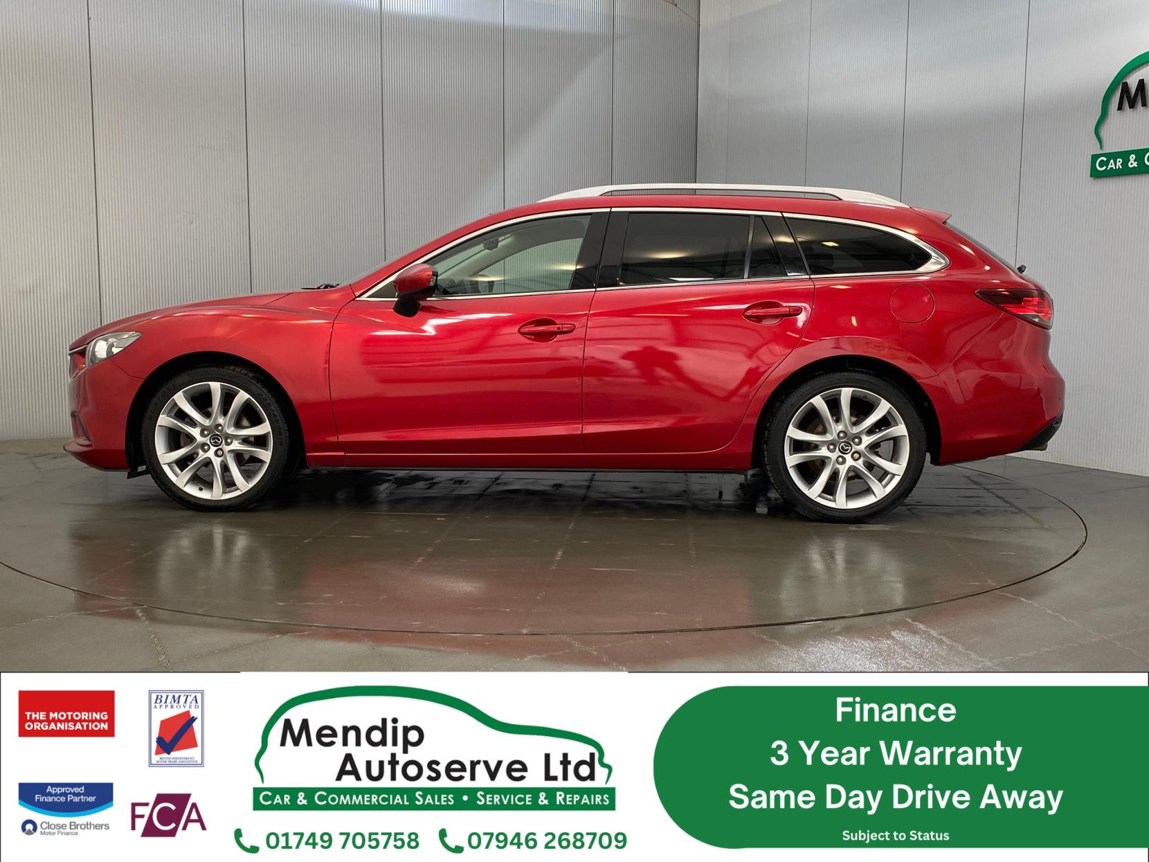 Mazda Mazda6 2.2 SKYACTIV-D Sport Nav Tourer 5dr Diesel Manual Euro 6 (s/s) (150 ps)