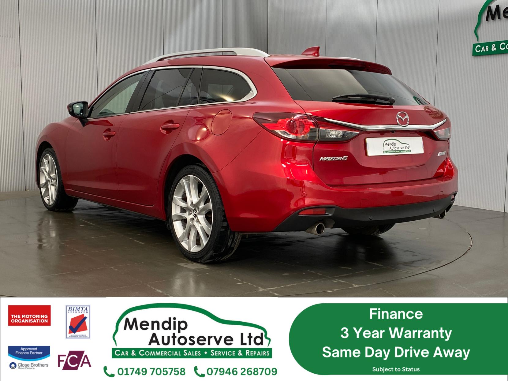 Mazda Mazda6 2.2 SKYACTIV-D Sport Nav Tourer 5dr Diesel Manual Euro 6 (s/s) (150 ps)