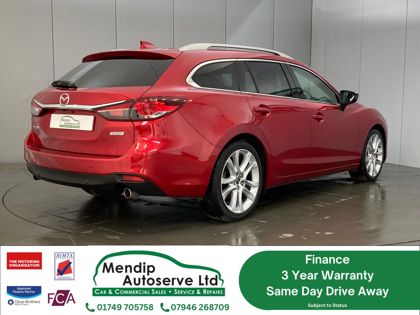Mazda Mazda6 2.2 SKYACTIV-D Sport Nav Tourer 5dr Diesel Manual Euro 6 (s/s) (150 ps)