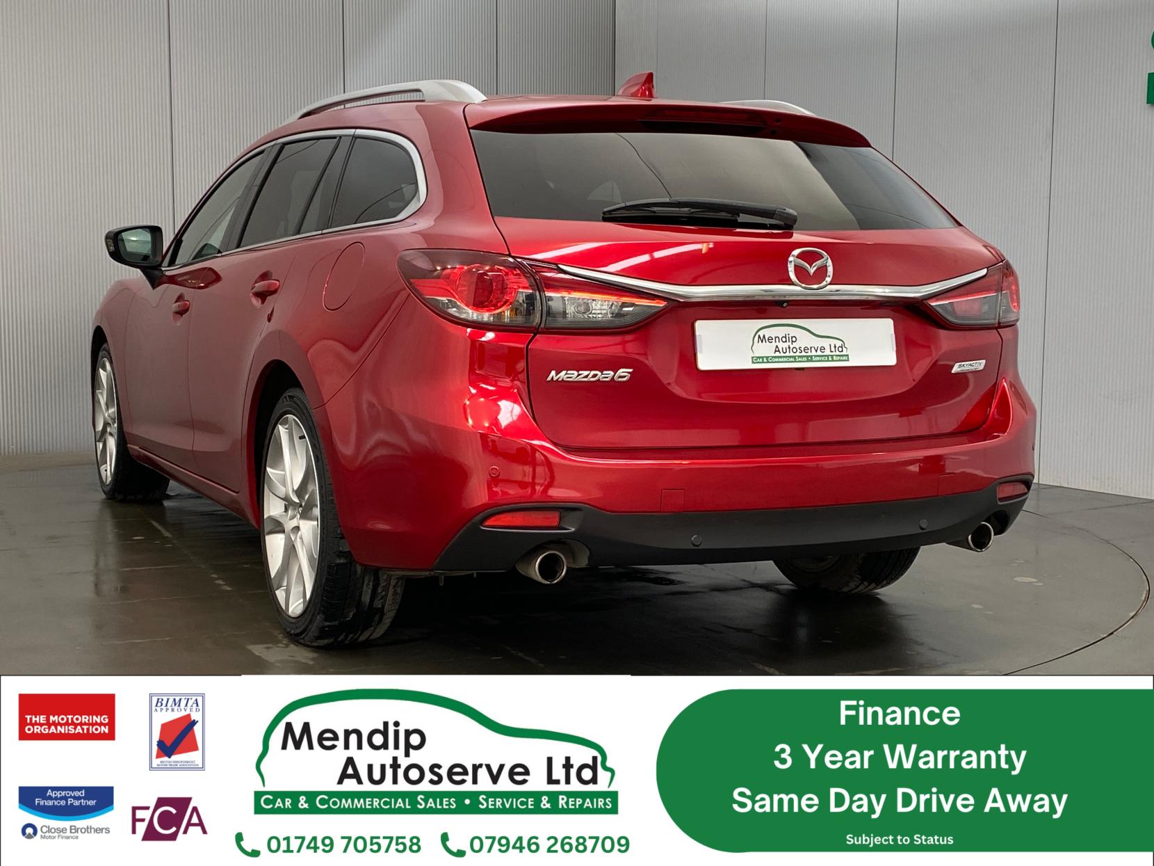 Mazda Mazda6 2.2 SKYACTIV-D Sport Nav Tourer 5dr Diesel Manual Euro 6 (s/s) (150 ps)