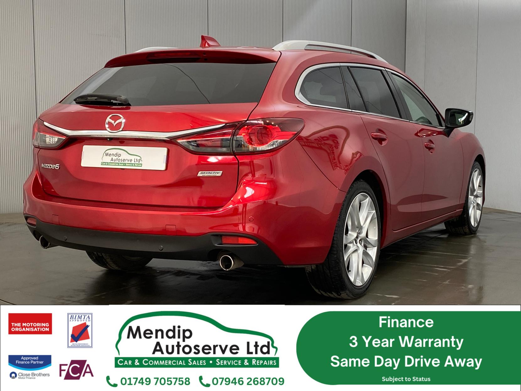 Mazda Mazda6 2.2 SKYACTIV-D Sport Nav Tourer 5dr Diesel Manual Euro 6 (s/s) (150 ps)