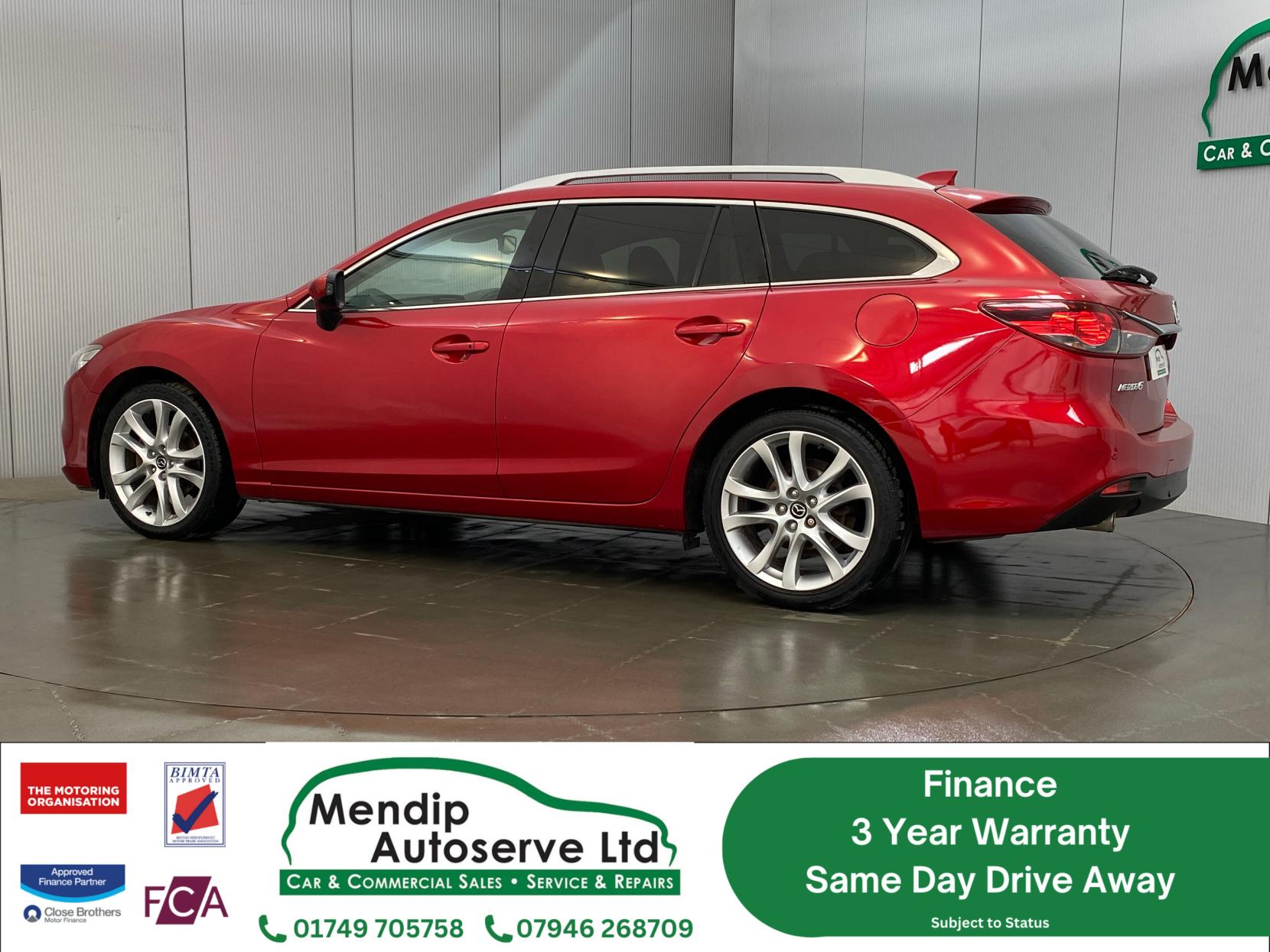 Mazda Mazda6 2.2 SKYACTIV-D Sport Nav Tourer 5dr Diesel Manual Euro 6 (s/s) (150 ps)