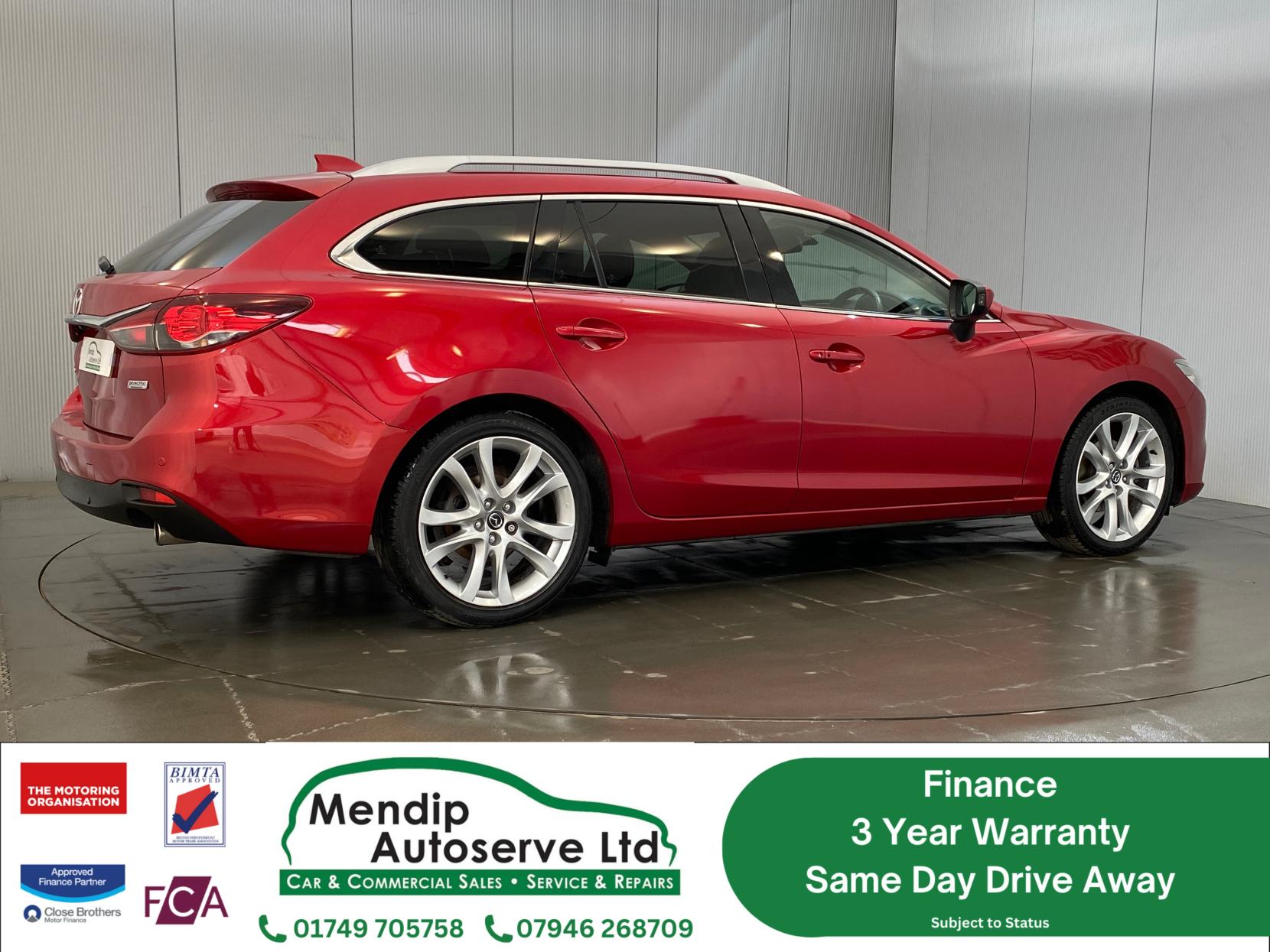Mazda Mazda6 2.2 SKYACTIV-D Sport Nav Tourer 5dr Diesel Manual Euro 6 (s/s) (150 ps)