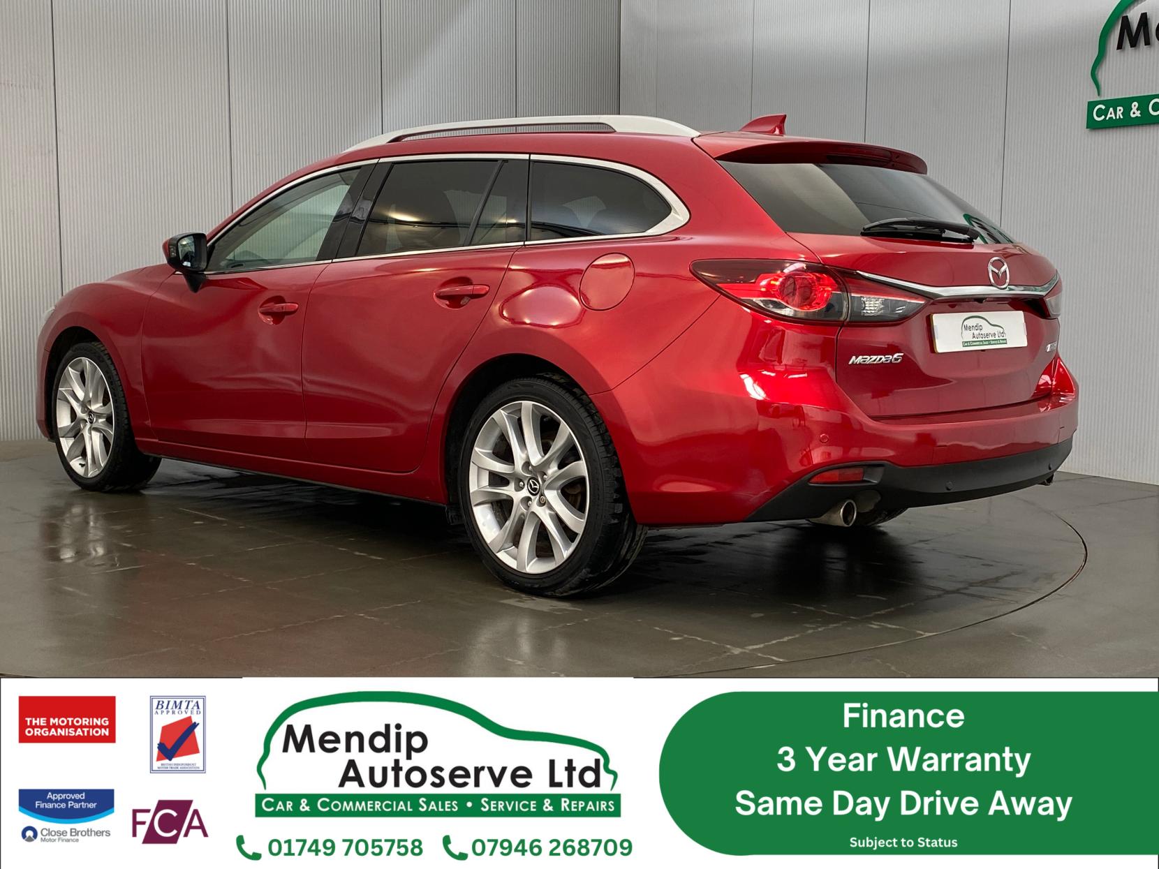 Mazda Mazda6 2.2 SKYACTIV-D Sport Nav Tourer 5dr Diesel Manual Euro 6 (s/s) (150 ps)