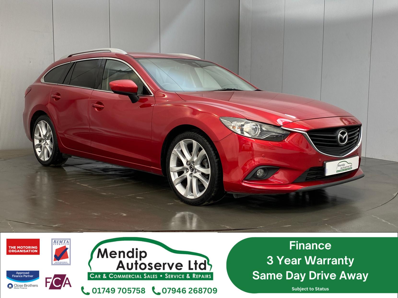 Mazda Mazda6 2.2 SKYACTIV-D Sport Nav Tourer 5dr Diesel Manual Euro 6 (s/s) (150 ps)