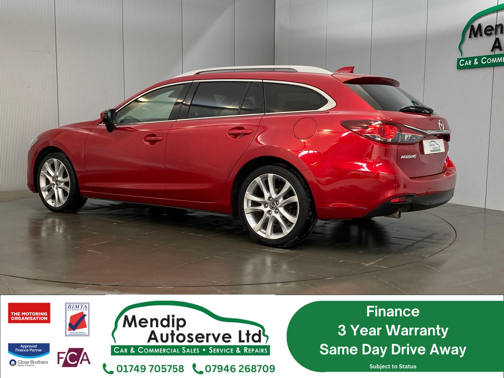 Mazda Mazda6 2.2 SKYACTIV-D Sport Nav Tourer 5dr Diesel Manual Euro 6 (s/s) (150 ps)