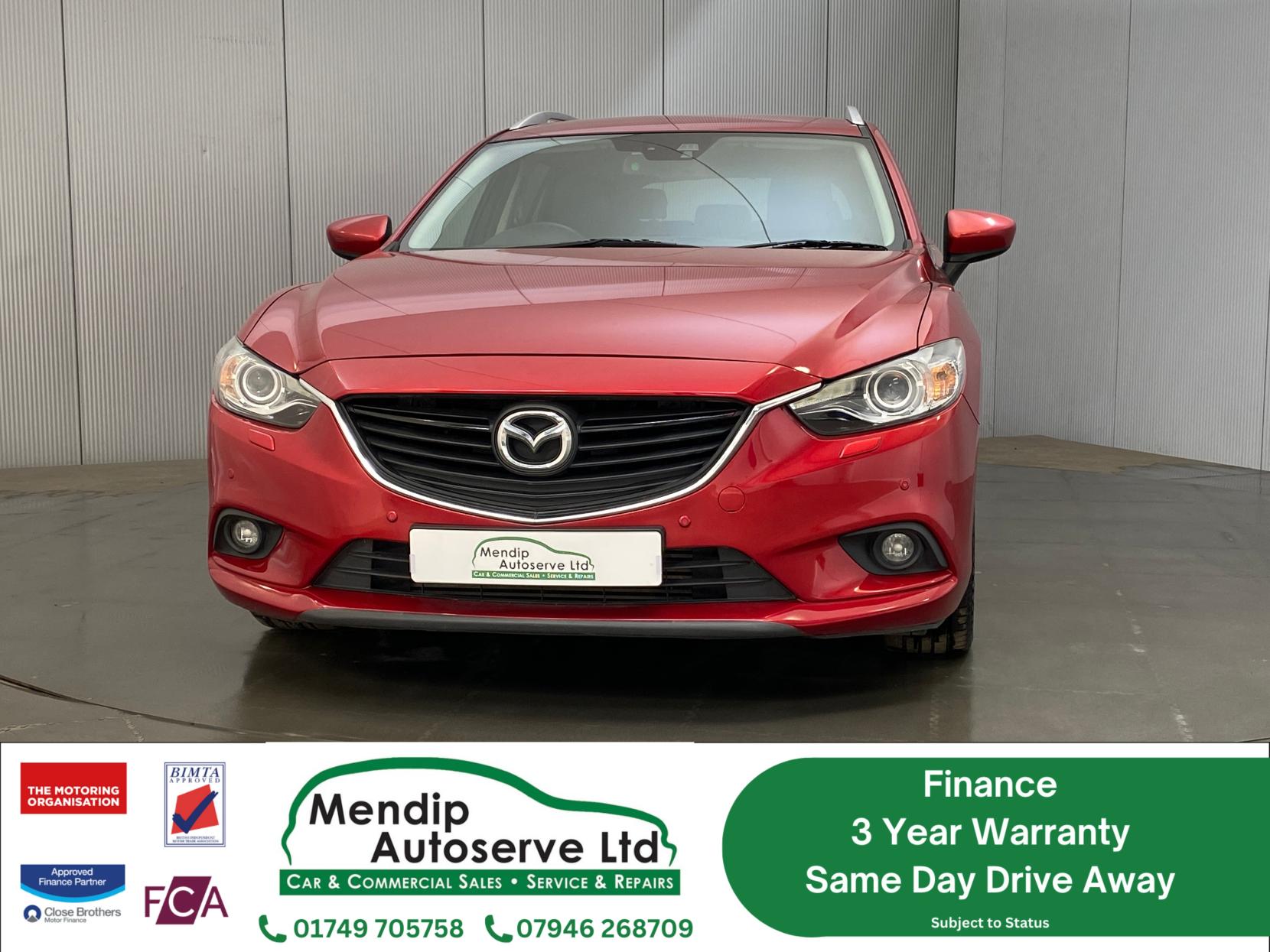 Mazda Mazda6 2.2 SKYACTIV-D Sport Nav Tourer 5dr Diesel Manual Euro 6 (s/s) (150 ps)