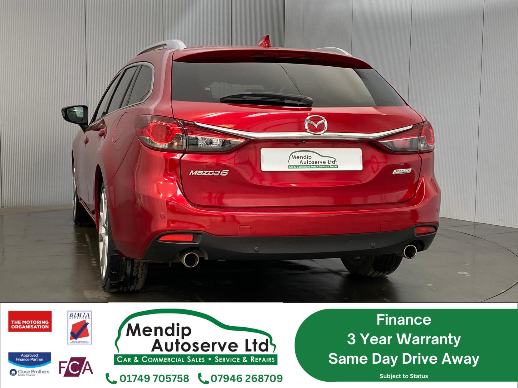 Mazda Mazda6 2.2 SKYACTIV-D Sport Nav Tourer 5dr Diesel Manual Euro 6 (s/s) (150 ps)