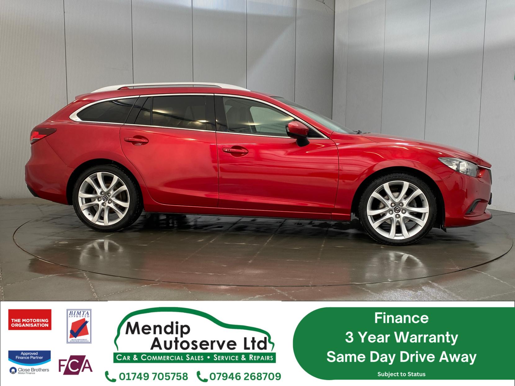 Mazda Mazda6 2.2 SKYACTIV-D Sport Nav Tourer 5dr Diesel Manual Euro 6 (s/s) (150 ps)