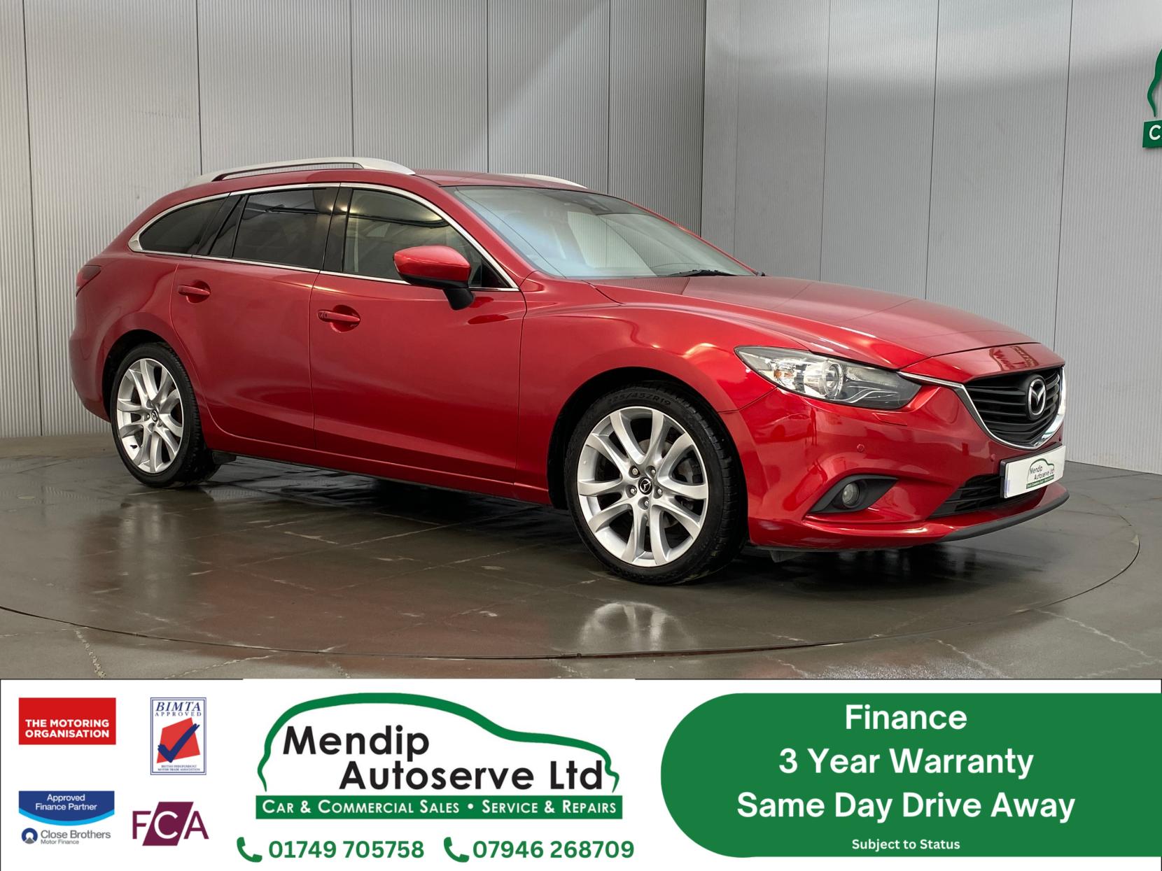 Mazda Mazda6 2.2 SKYACTIV-D Sport Nav Tourer 5dr Diesel Manual Euro 6 (s/s) (150 ps)