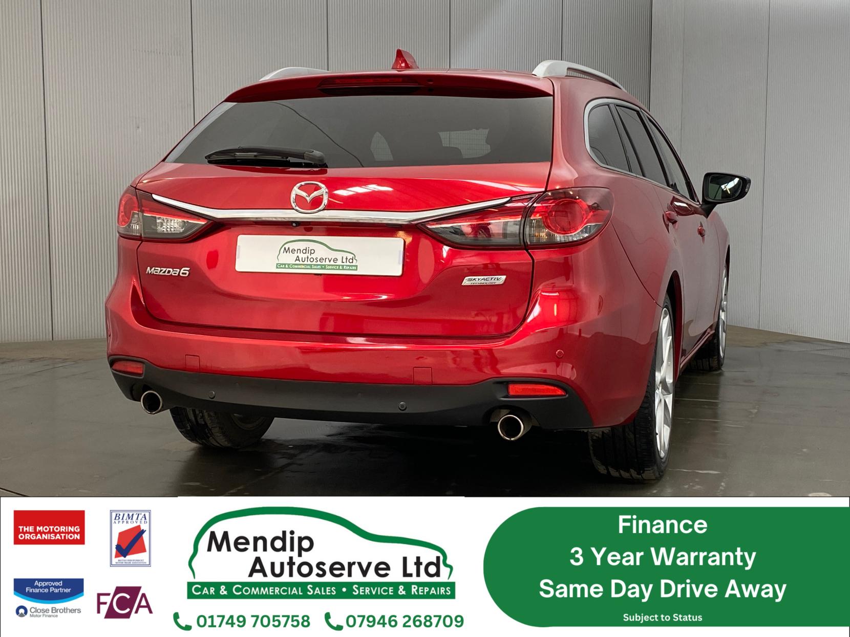 Mazda Mazda6 2.2 SKYACTIV-D Sport Nav Tourer 5dr Diesel Manual Euro 6 (s/s) (150 ps)