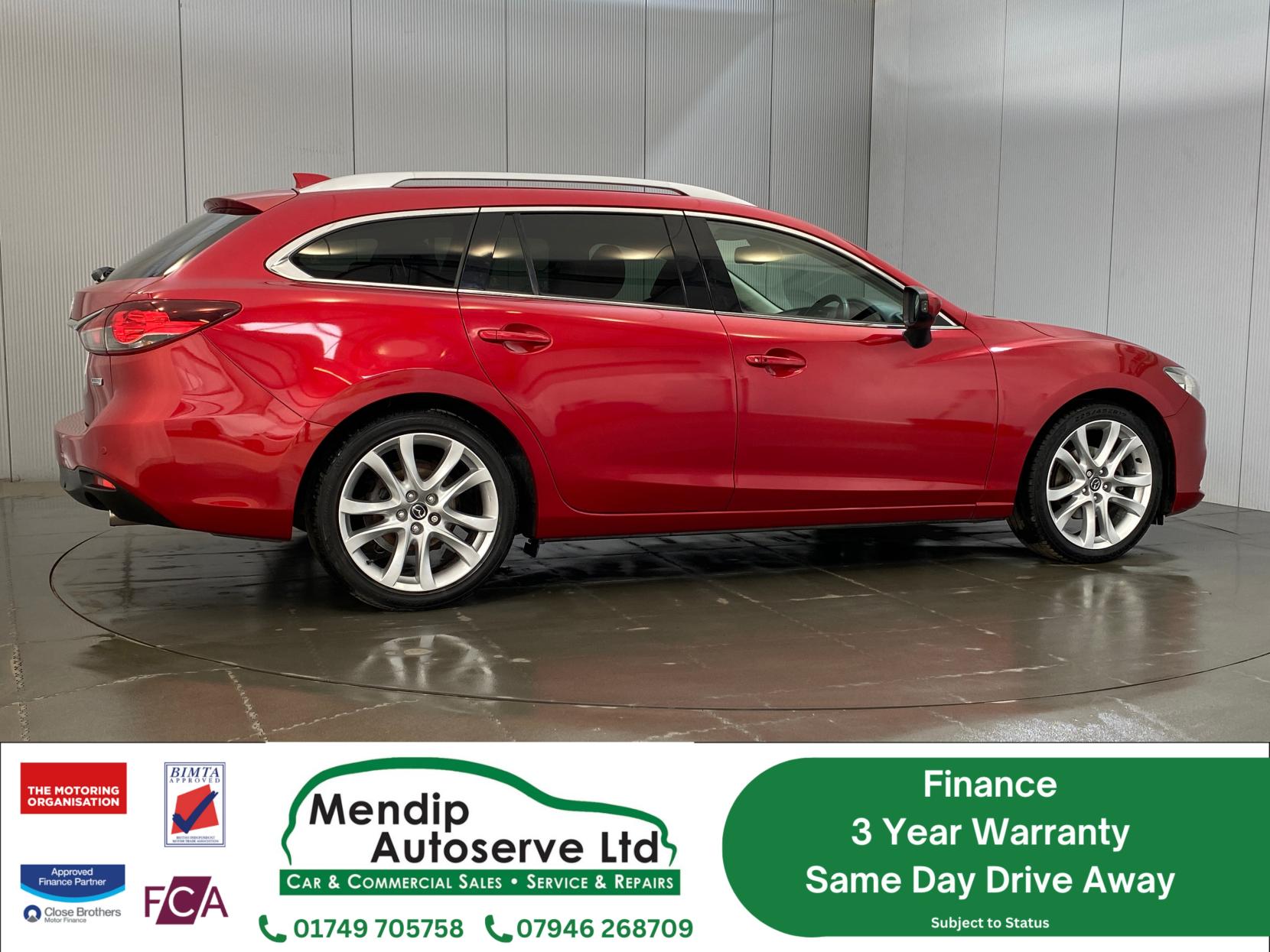 Mazda Mazda6 2.2 SKYACTIV-D Sport Nav Tourer 5dr Diesel Manual Euro 6 (s/s) (150 ps)