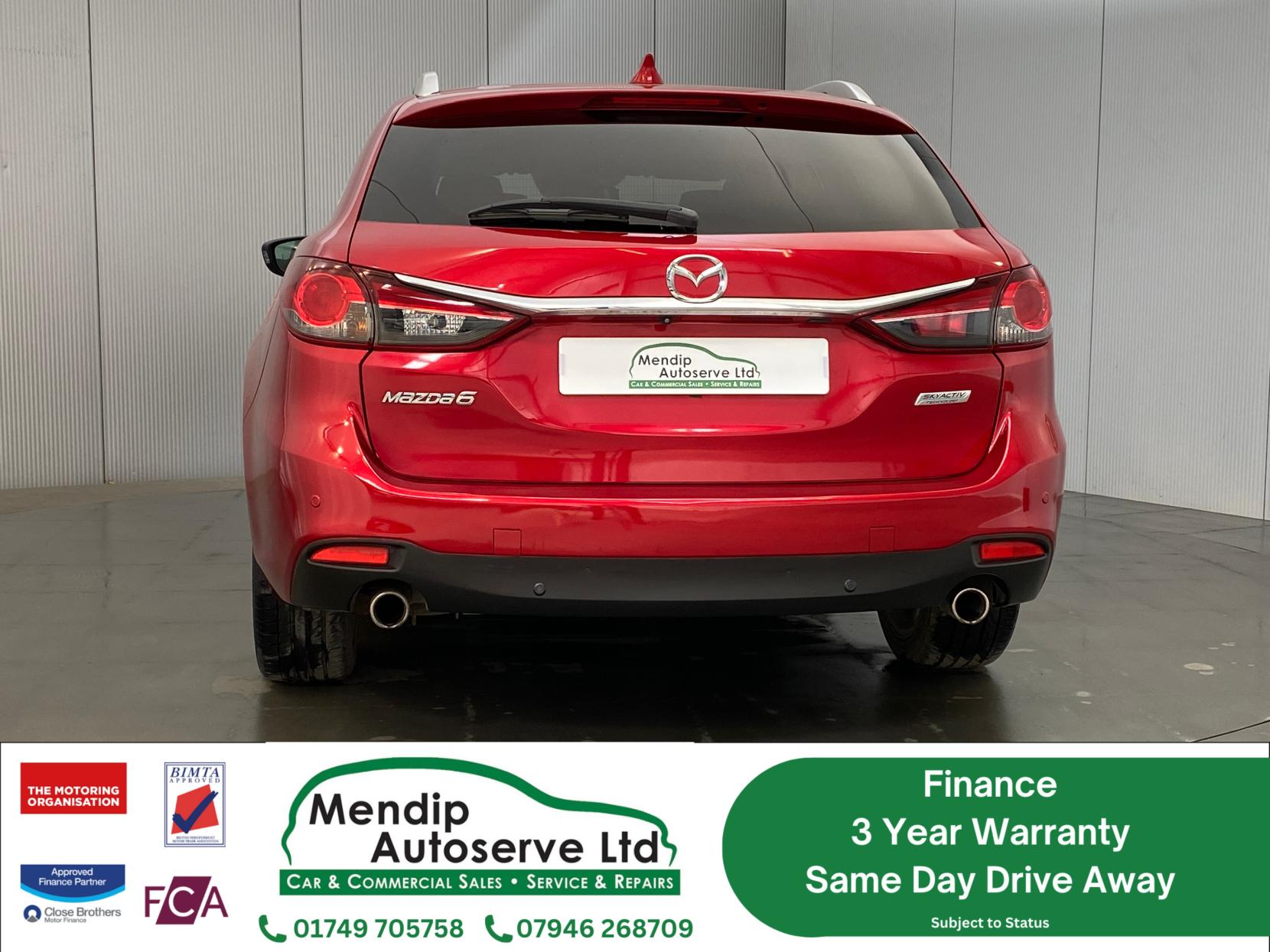Mazda Mazda6 2.2 SKYACTIV-D Sport Nav Tourer 5dr Diesel Manual Euro 6 (s/s) (150 ps)