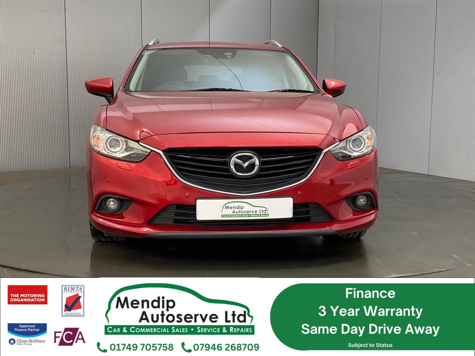Mazda Mazda6 2.2 SKYACTIV-D Sport Nav Tourer 5dr Diesel Manual Euro 6 (s/s) (150 ps)