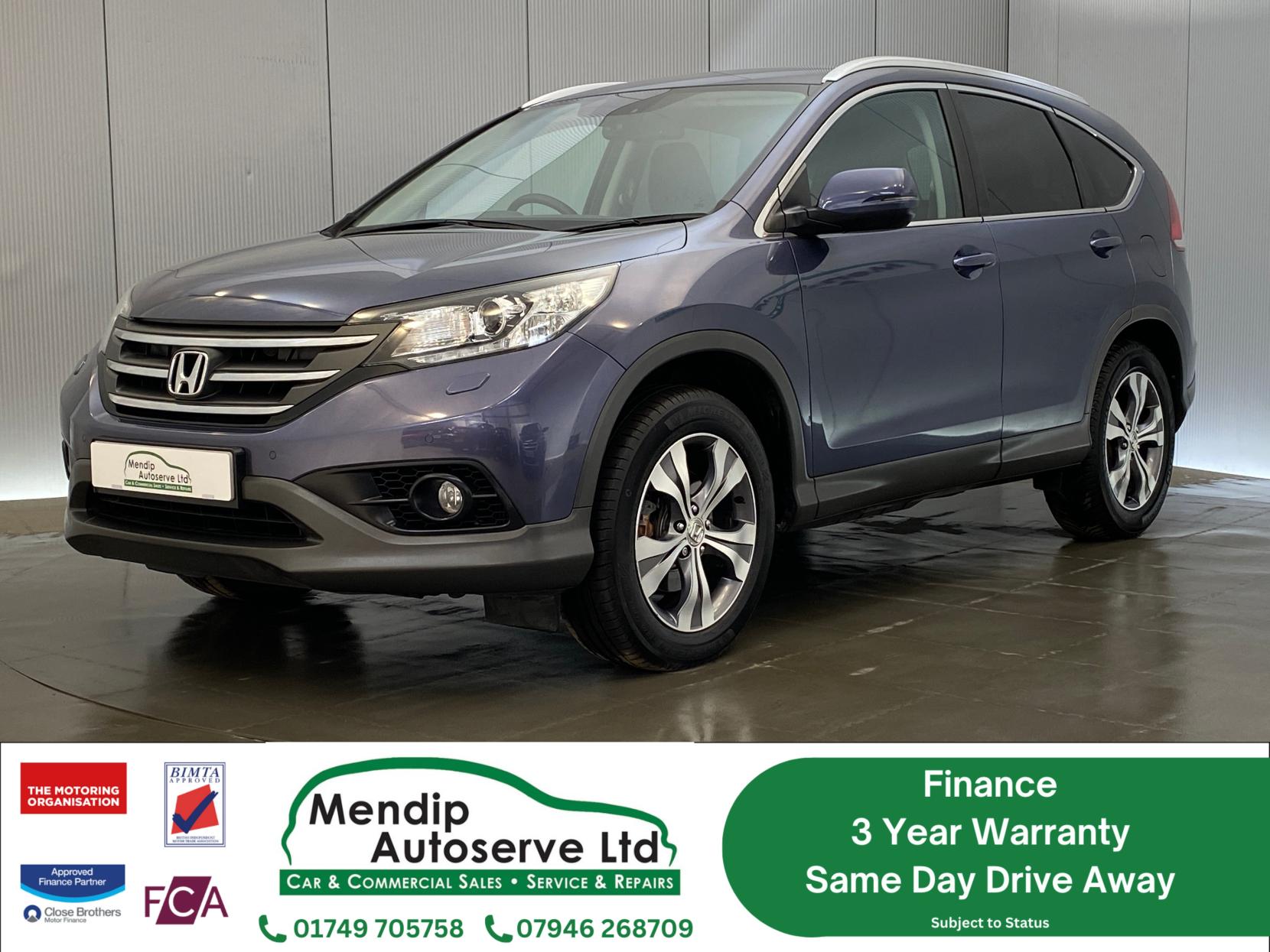 Honda CR-V 2.2 i-DTEC SR SUV 5dr Diesel Manual 4WD Euro 5 (s/s) (150 ps)