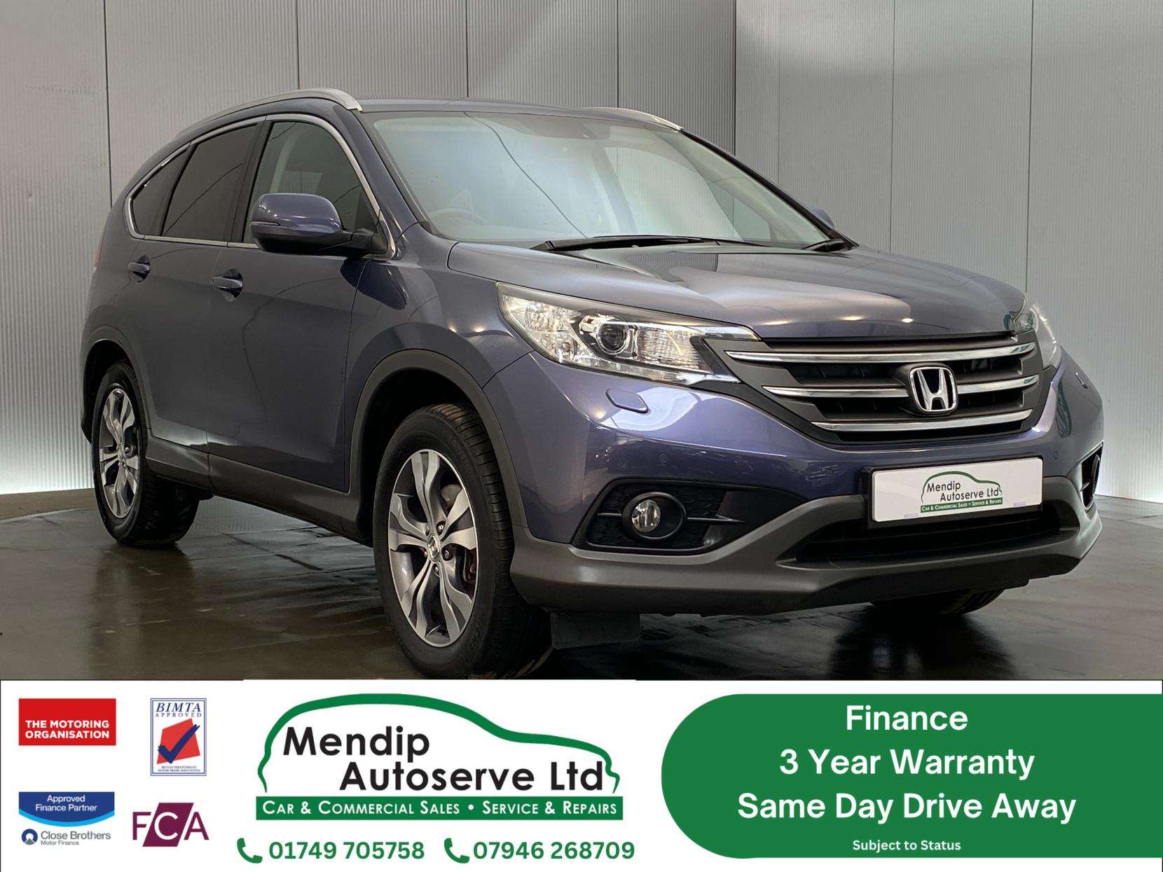 Honda CR-V 2.2 i-DTEC SR SUV 5dr Diesel Manual 4WD Euro 5 (s/s) (150 ps)