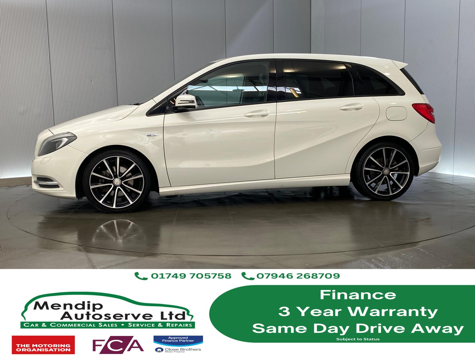 Mercedes-Benz B Class 1.6 B180 BlueEfficiency Sport MPV 5dr Petrol 7G-DCT Euro 5 (s/s) (122 ps)