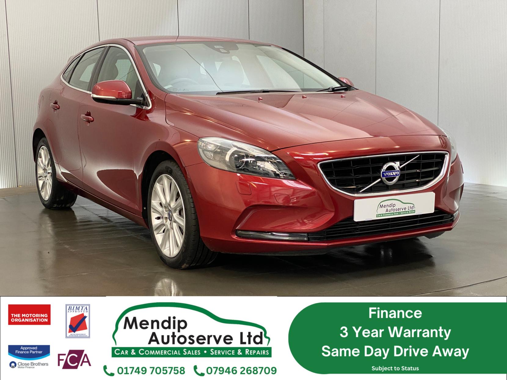 Volvo V40 2.0 D3 SE Lux Nav Hatchback 5dr Diesel Geartronic Euro 5 (s/s) (150 ps)