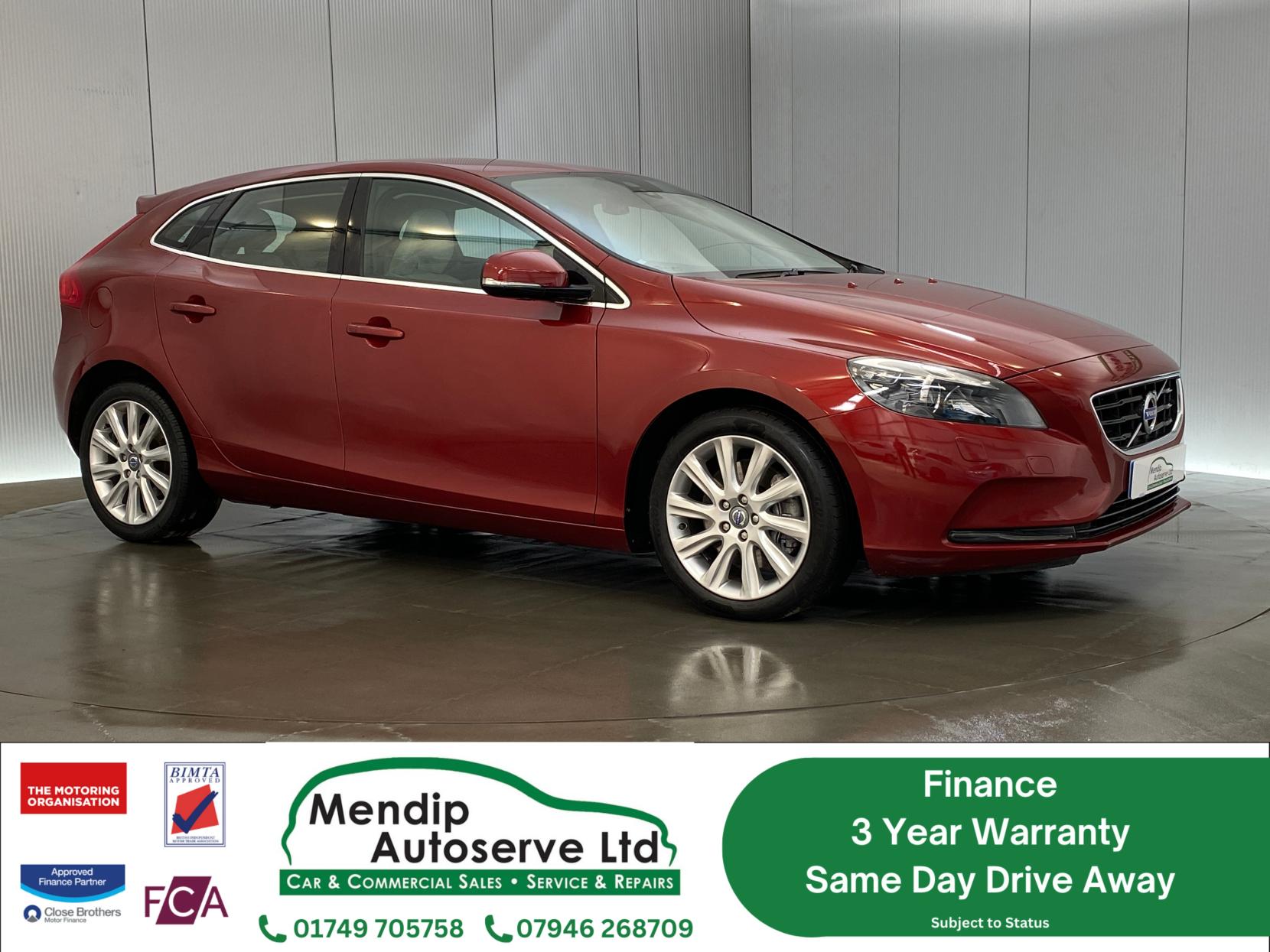 Volvo V40 2.0 D3 SE Lux Nav Hatchback 5dr Diesel Geartronic Euro 5 (s/s) (150 ps)