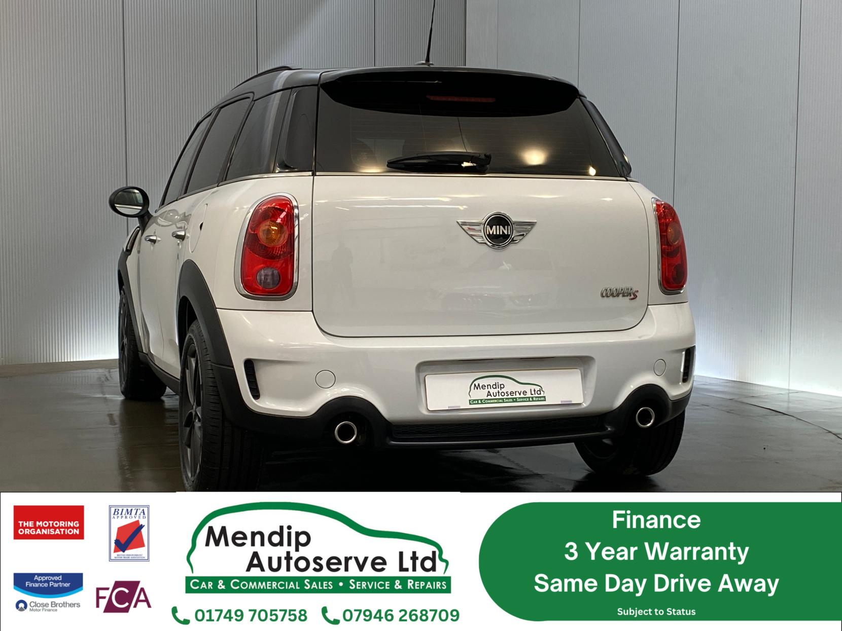 MINI Countryman 1.6 Cooper S SUV 5dr Petrol Auto Euro 5 (184 ps)