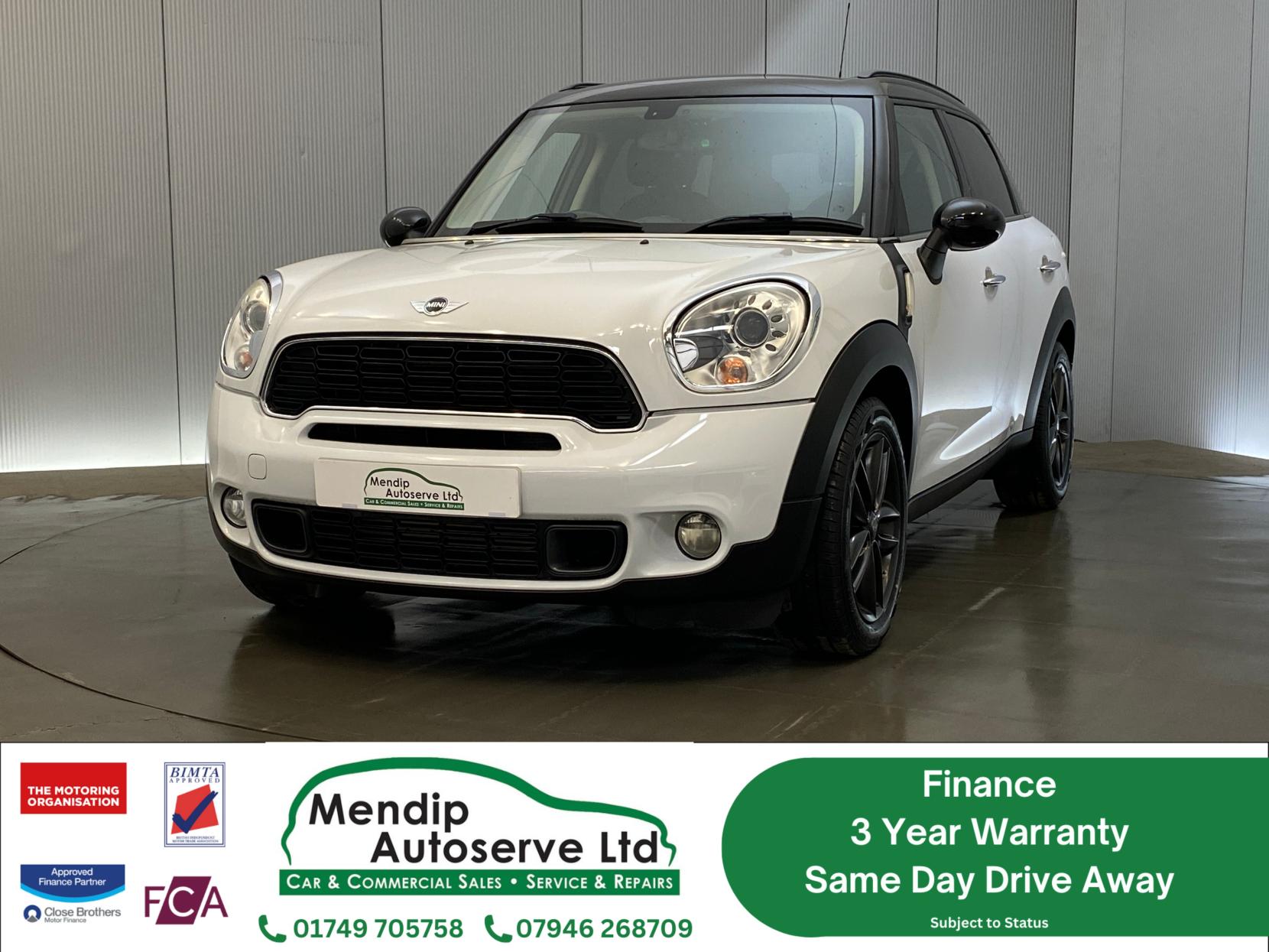 MINI Countryman 1.6 Cooper S SUV 5dr Petrol Auto Euro 5 (184 ps)