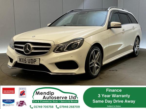 Mercedes-Benz E Class 3.0 E350 V6 BlueTEC AMG Sport Estate 5dr Diesel G-Tronic+ Euro 6 (s/s) (252 ps)