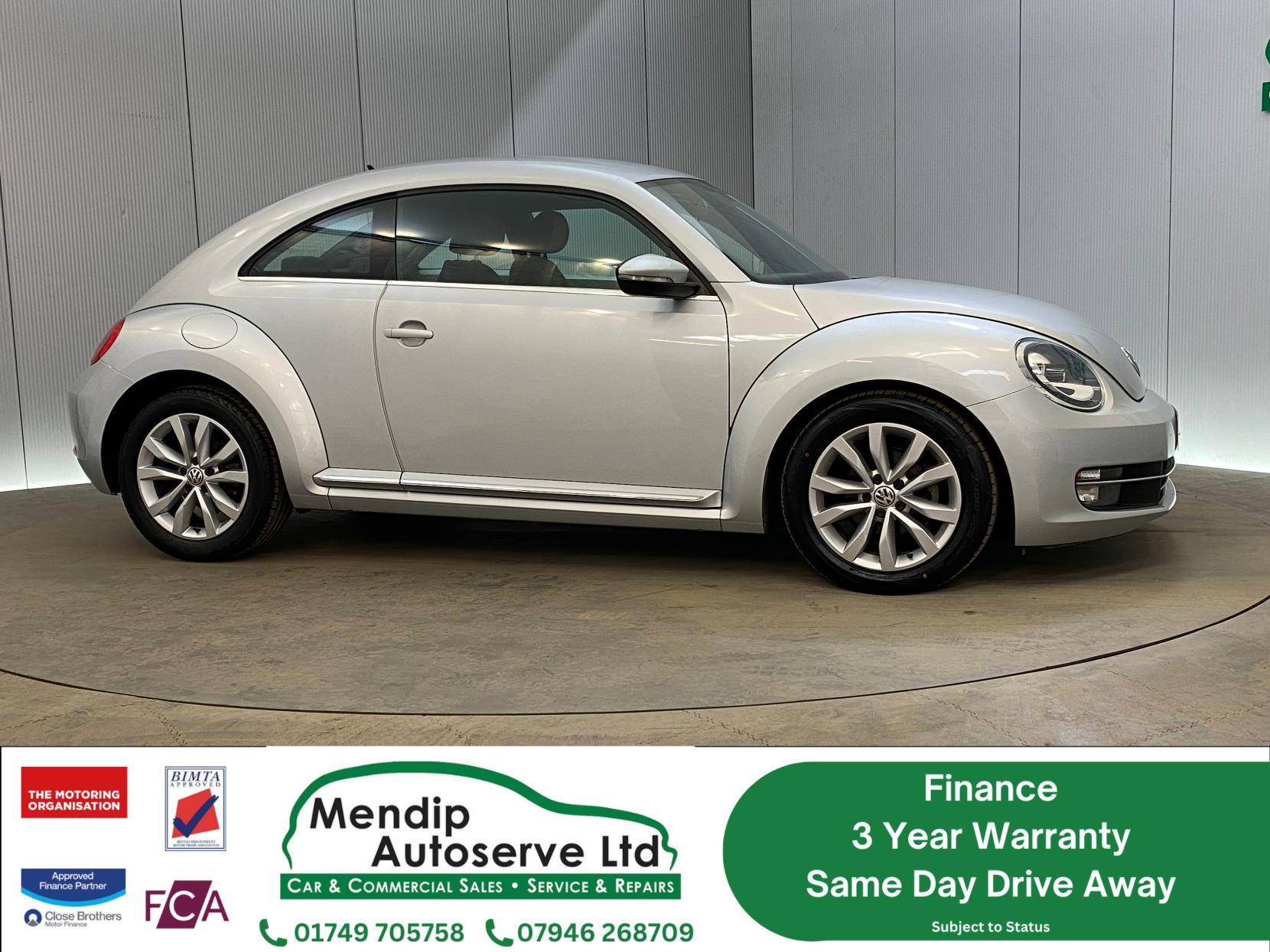 Volkswagen Beetle 1.2 TSI Design Hatchback 3dr Petrol DSG Euro 5 (105 ps)