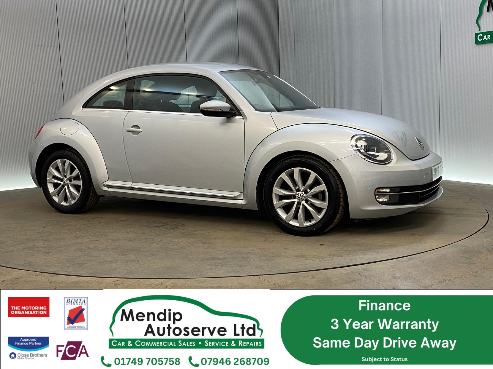 Volkswagen Beetle 1.2 TSI Design Hatchback 3dr Petrol DSG Euro 5 (105 ps)