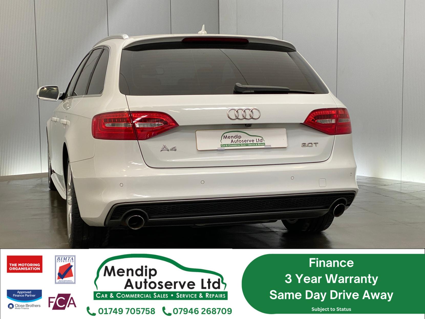 Audi A4 Avant 2.0 TFSI S line Estate 5dr Petrol Multitronic Euro 5 (s/s) (211 ps)