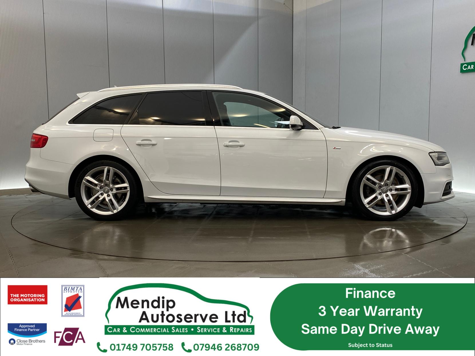 Audi A4 Avant 2.0 TFSI S line Estate 5dr Petrol Multitronic Euro 5 (s/s) (211 ps)