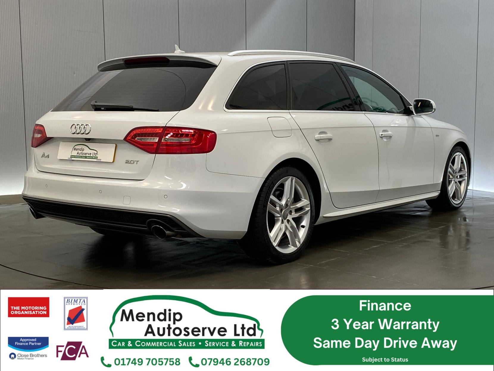 Audi A4 Avant 2.0 TFSI S line Estate 5dr Petrol Multitronic Euro 5 (s/s) (211 ps)