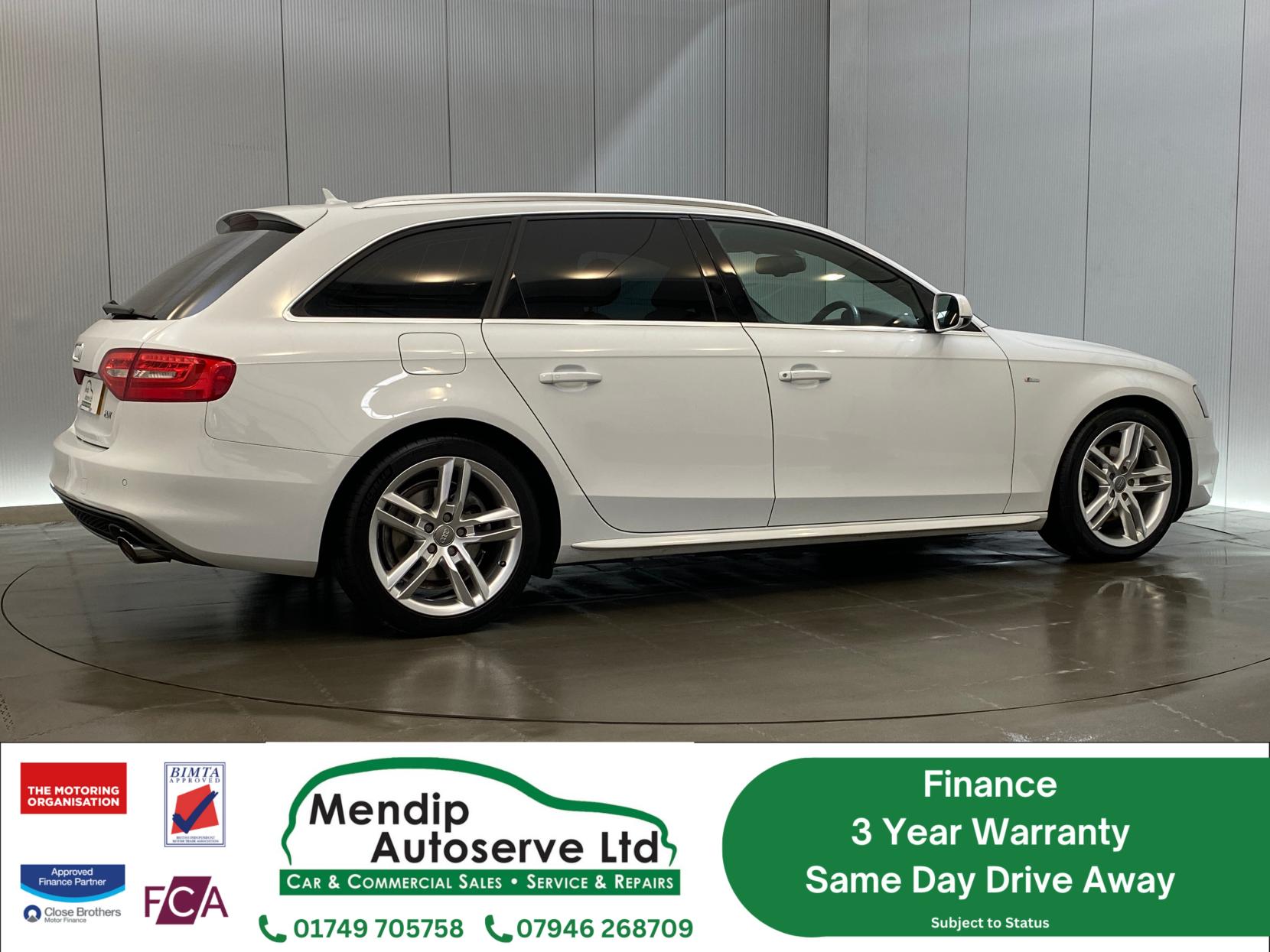 Audi A4 Avant 2.0 TFSI S line Estate 5dr Petrol Multitronic Euro 5 (s/s) (211 ps)