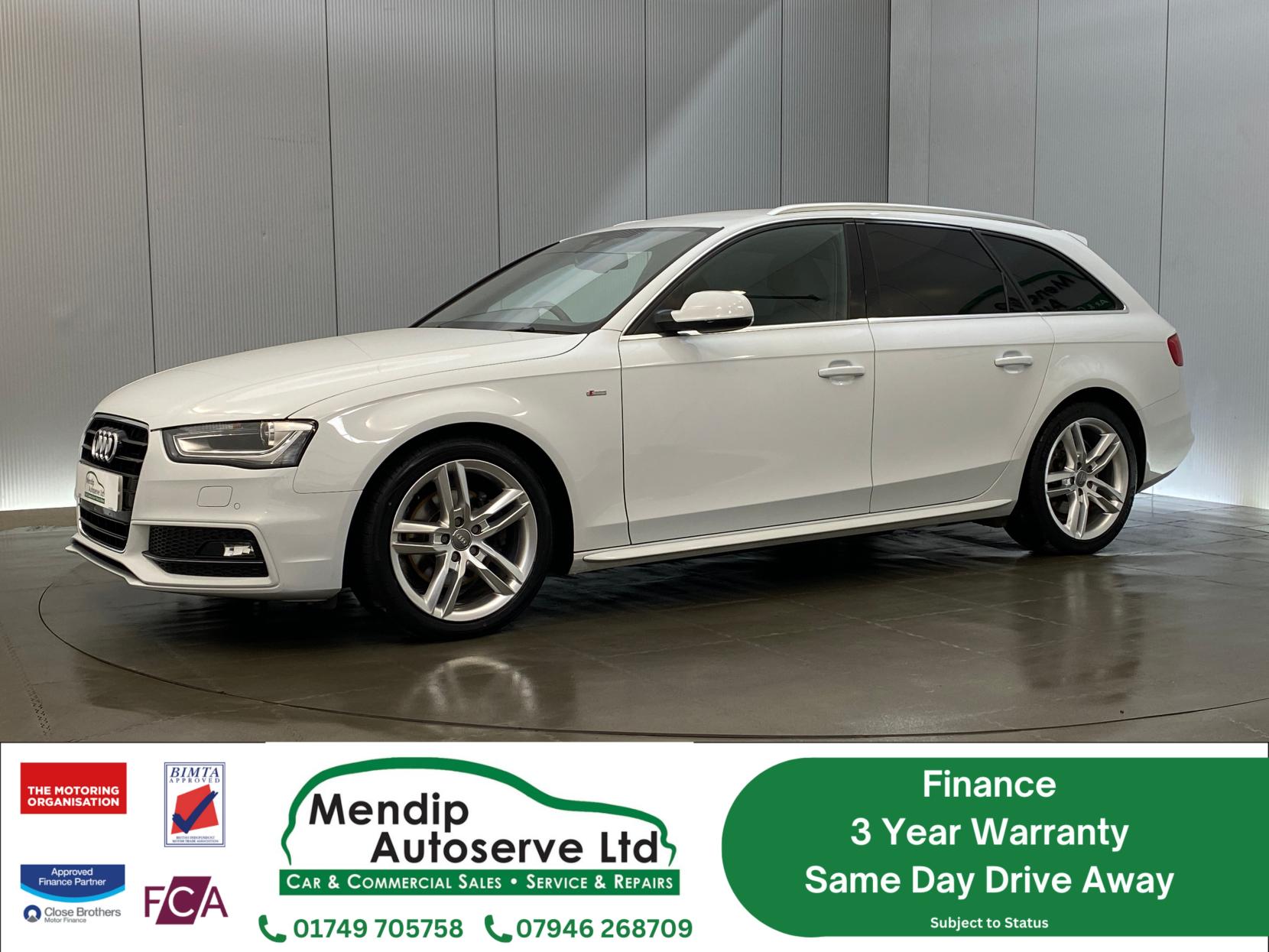 Audi A4 Avant 2.0 TFSI S line Estate 5dr Petrol Multitronic Euro 5 (s/s) (211 ps)